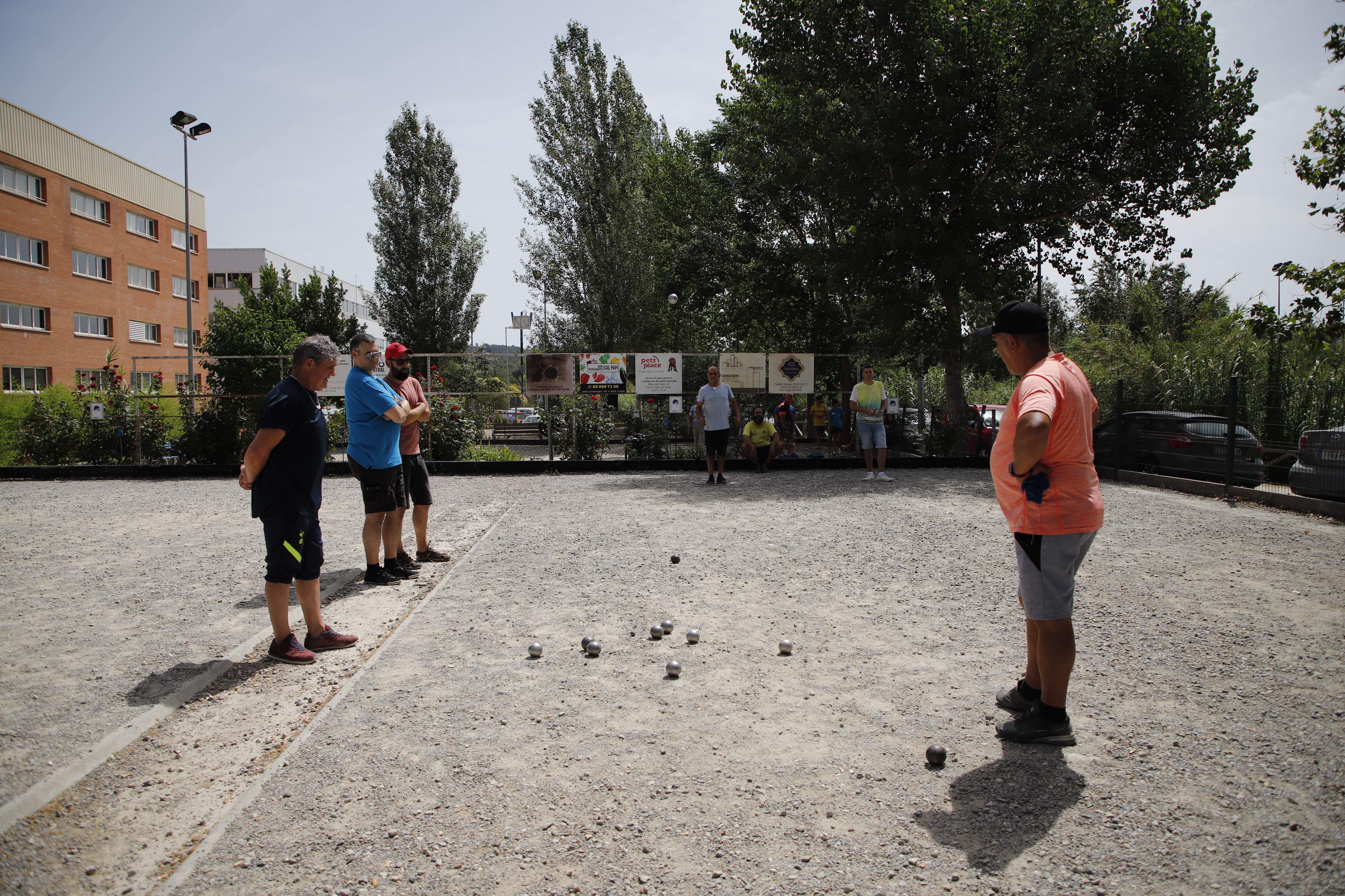VII Torneig de petanca Ciutat de Sant Cugat. FOTO: Lara Castañeda