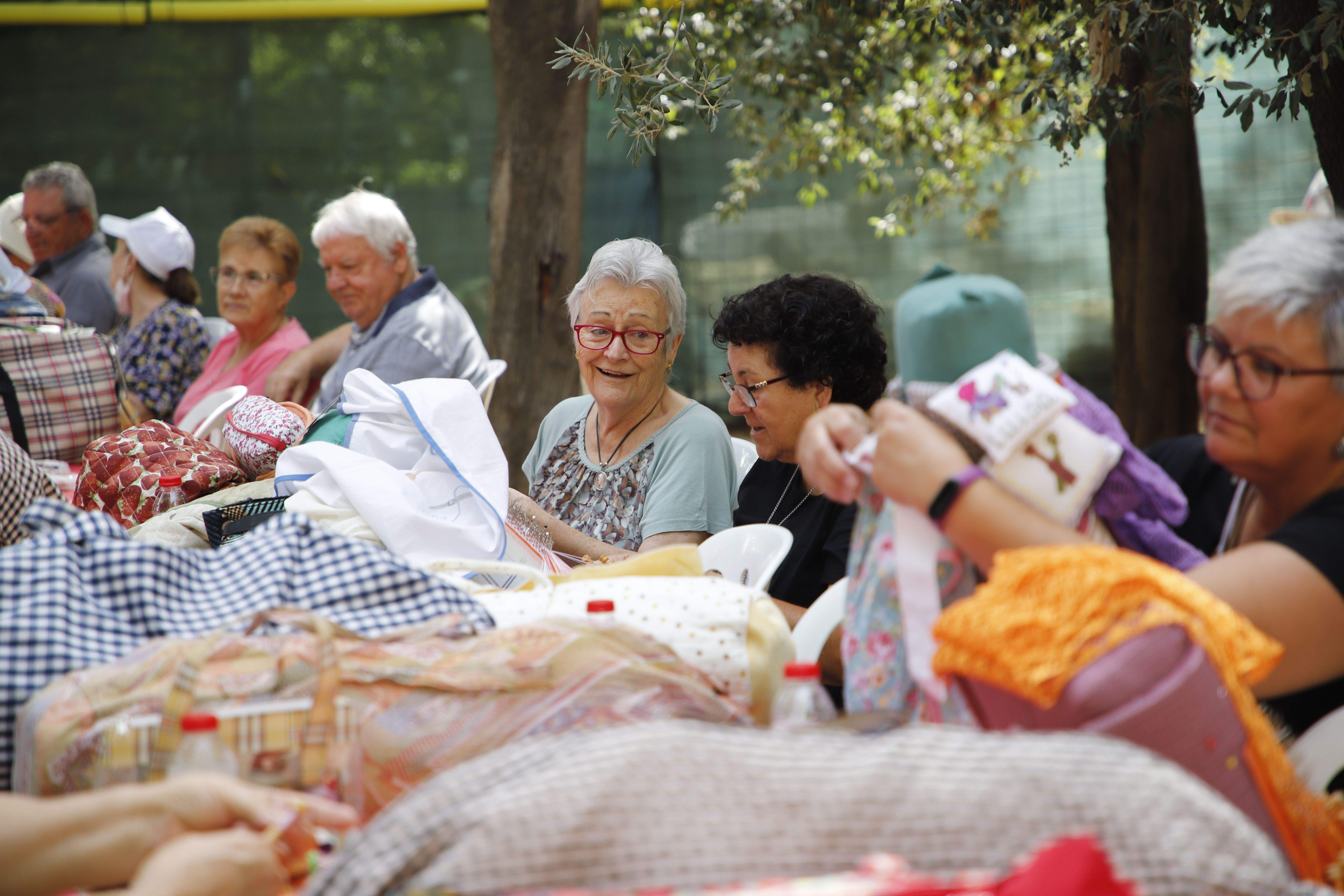 III Trobada de puntaires de Festa Major. FOTO: Lara Castañeda