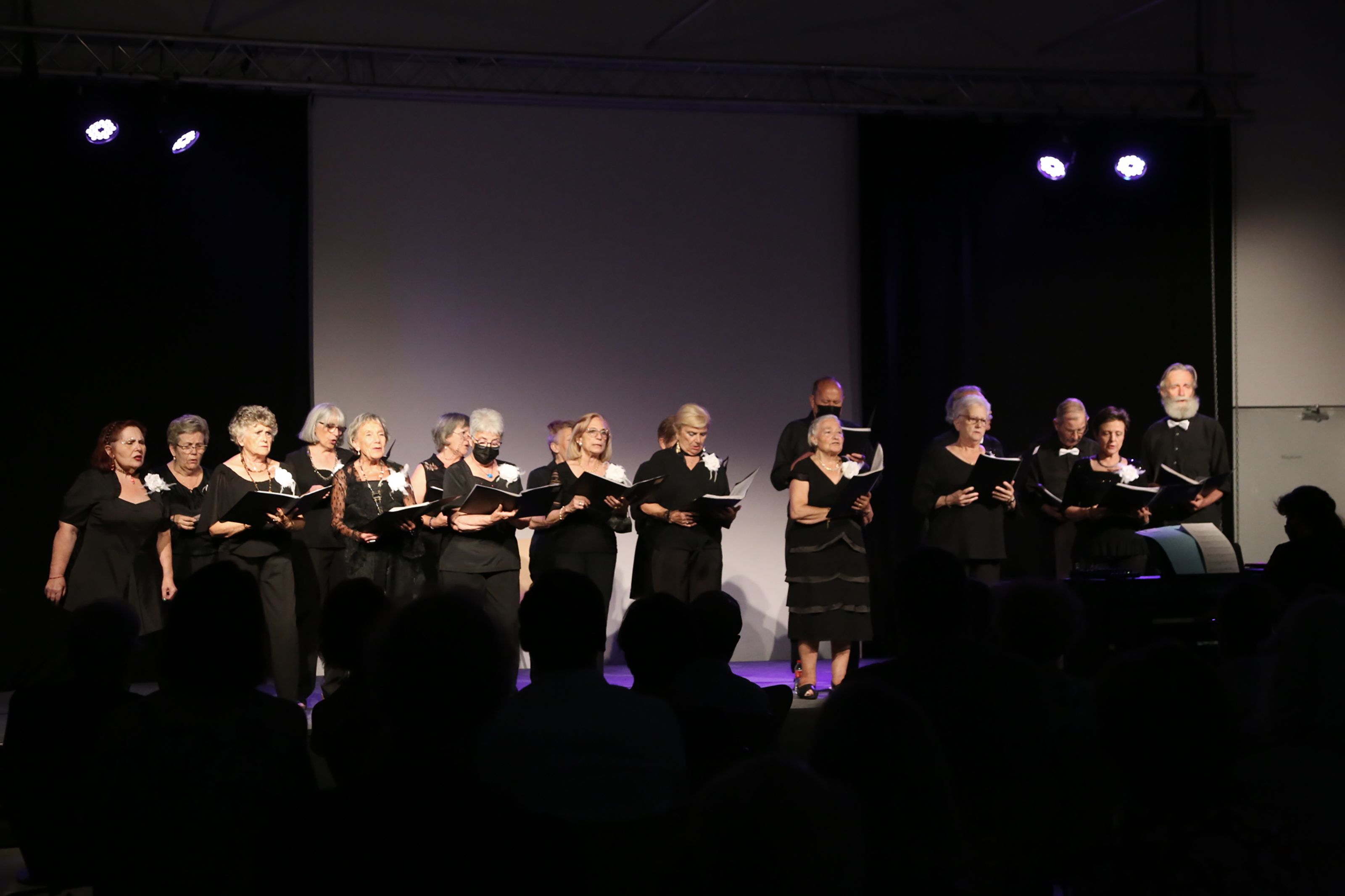 Coral de La Unió al concert coral tradicional de Festa Major. FOTO: Anna Bassa