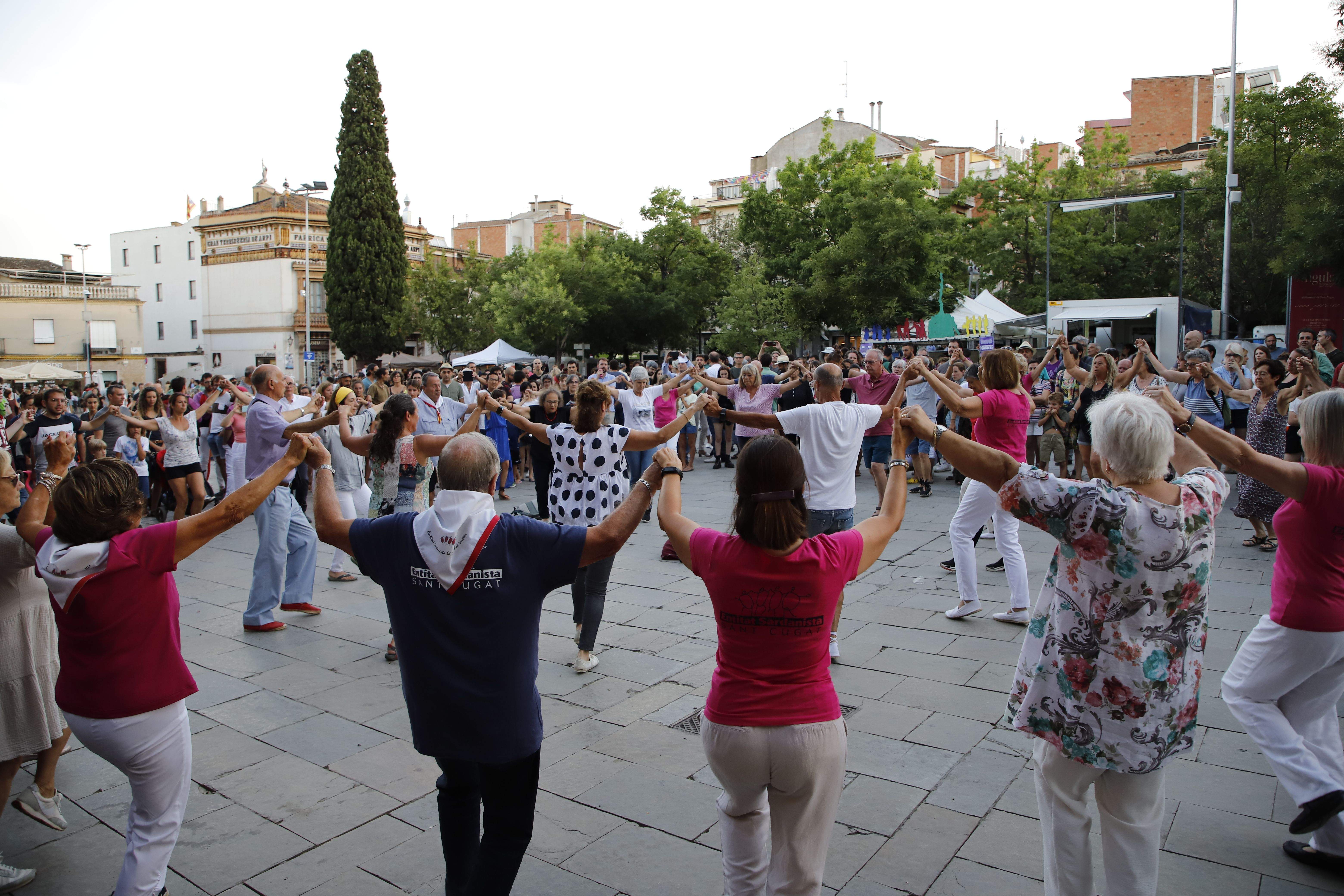 Ball de sardanes de Festa Major. FOTO: Lara Castañeda