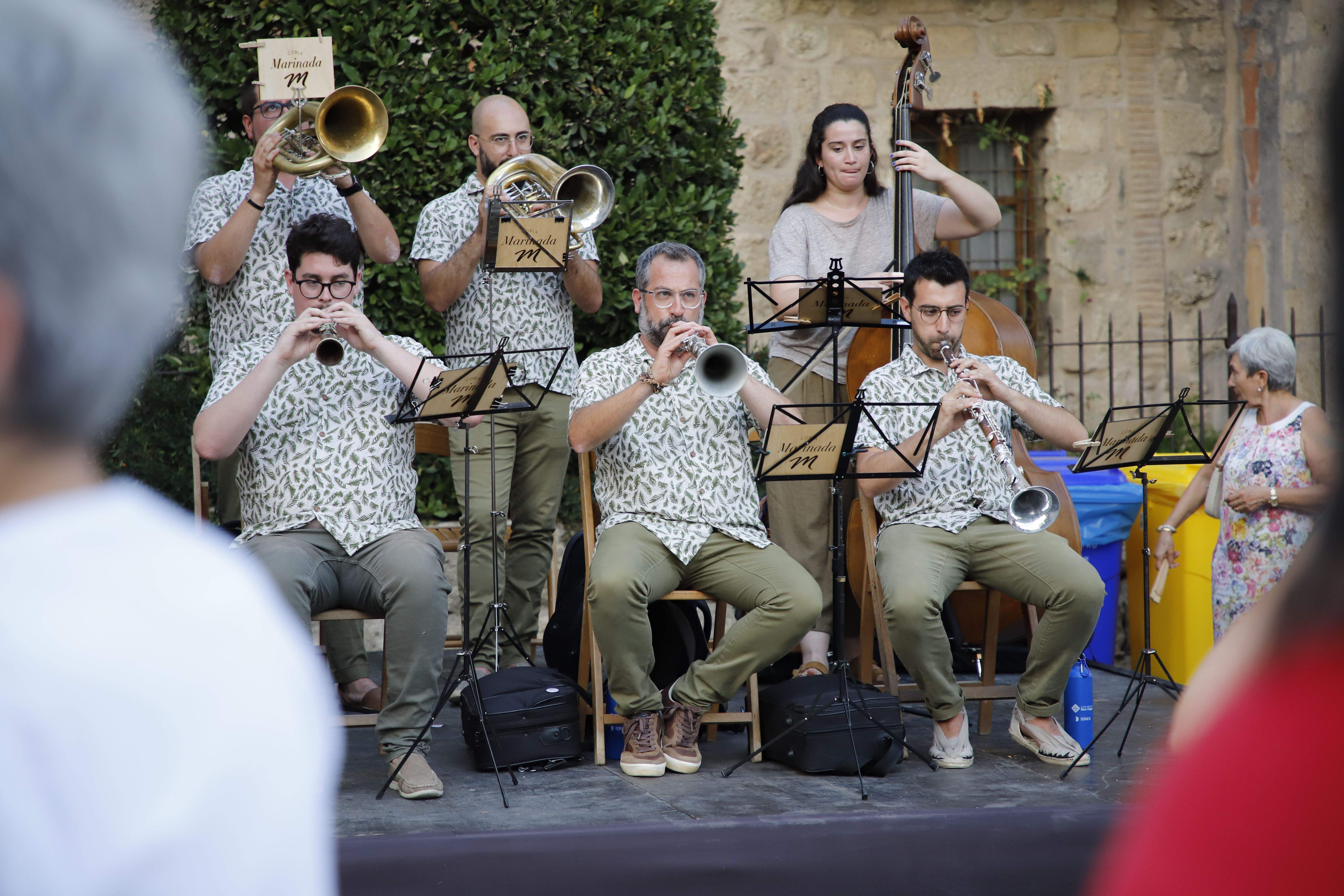Ball de sardanes de Festa Major. FOTO: Lara Castañeda