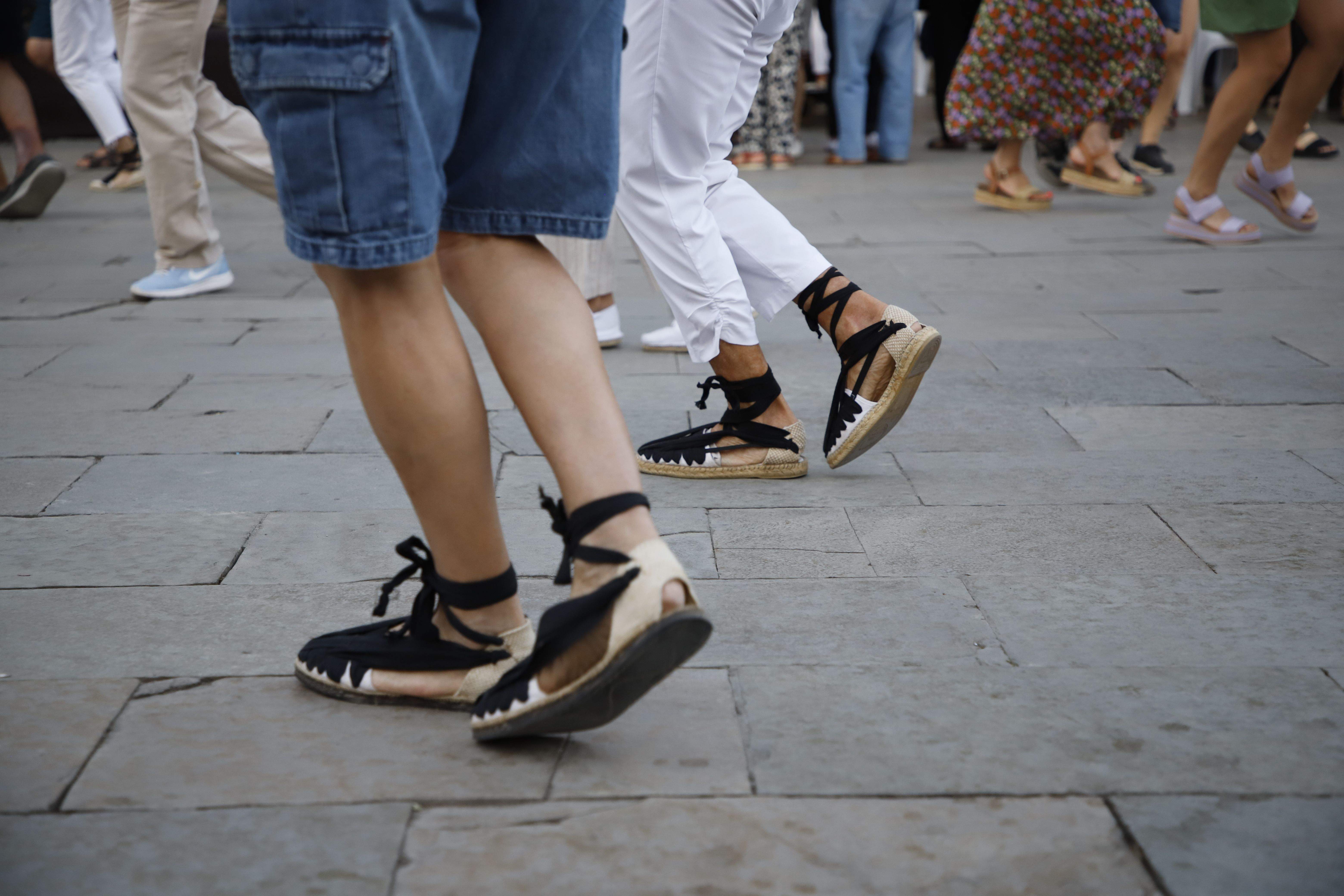 Ball de sardanes de Festa Major. FOTO: Lara Castañeda