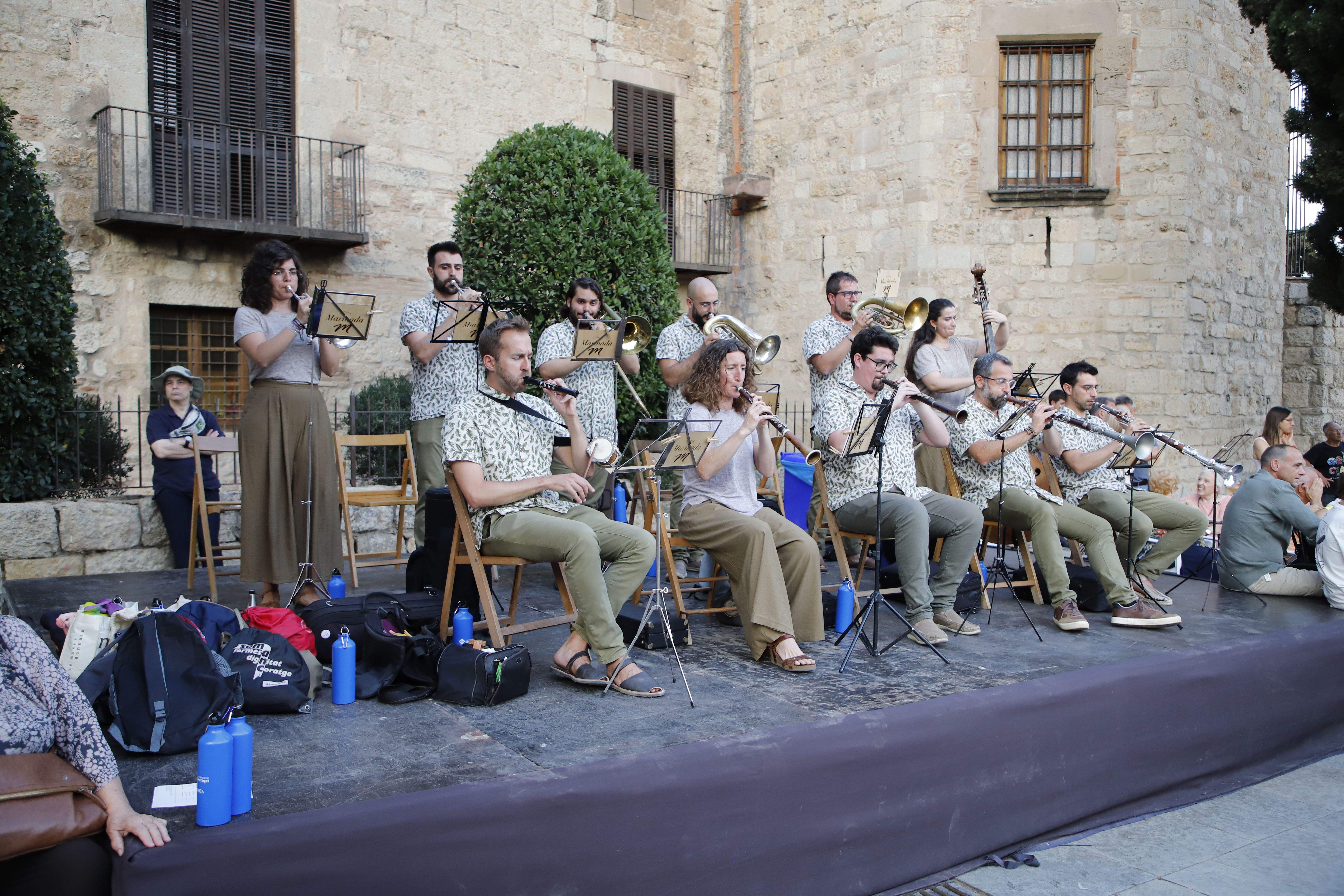 Ball de sardanes de Festa Major. FOTO: Lara Castañeda