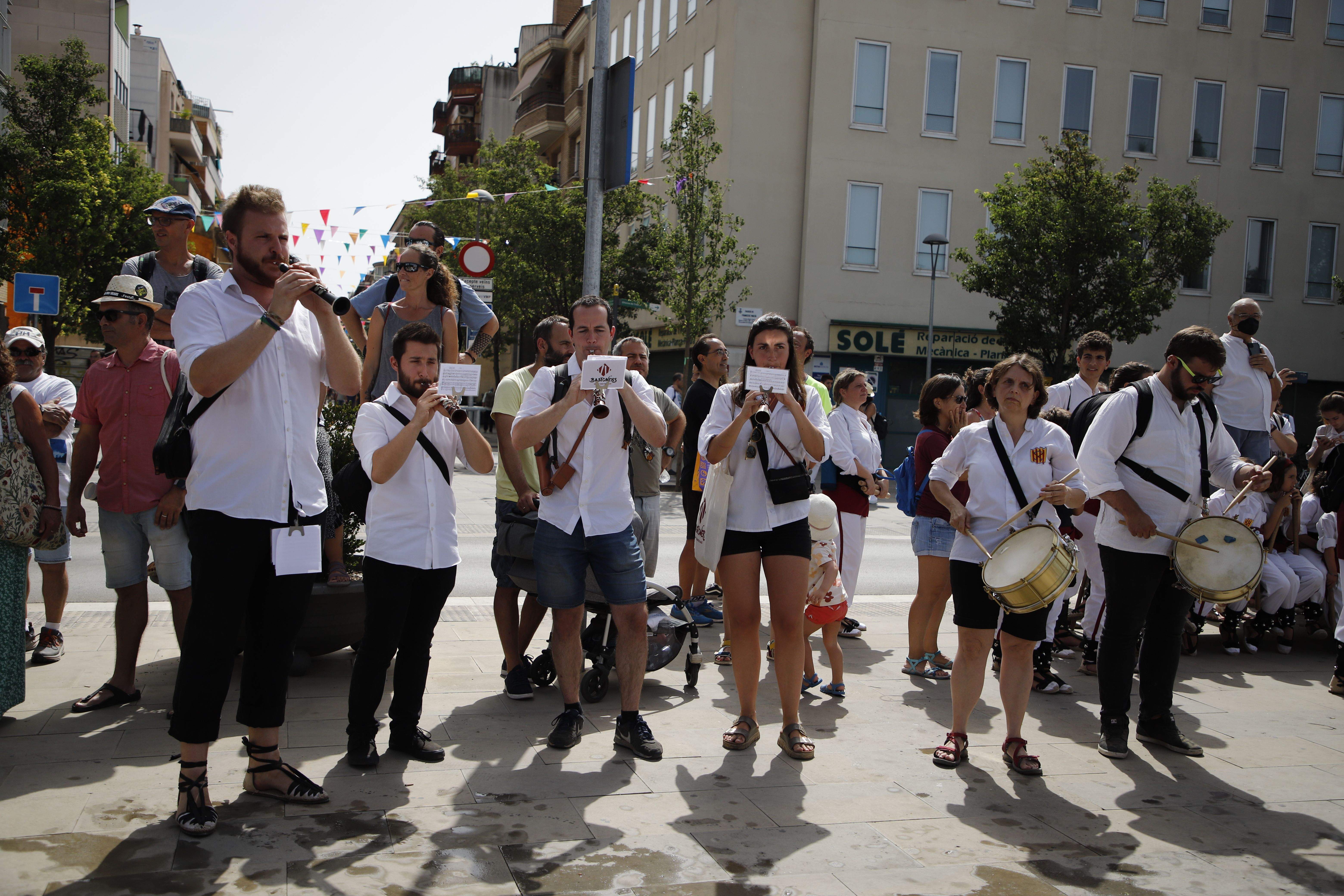 Bastoners de Sant Cugat. FOTO: Lara Castañeda
