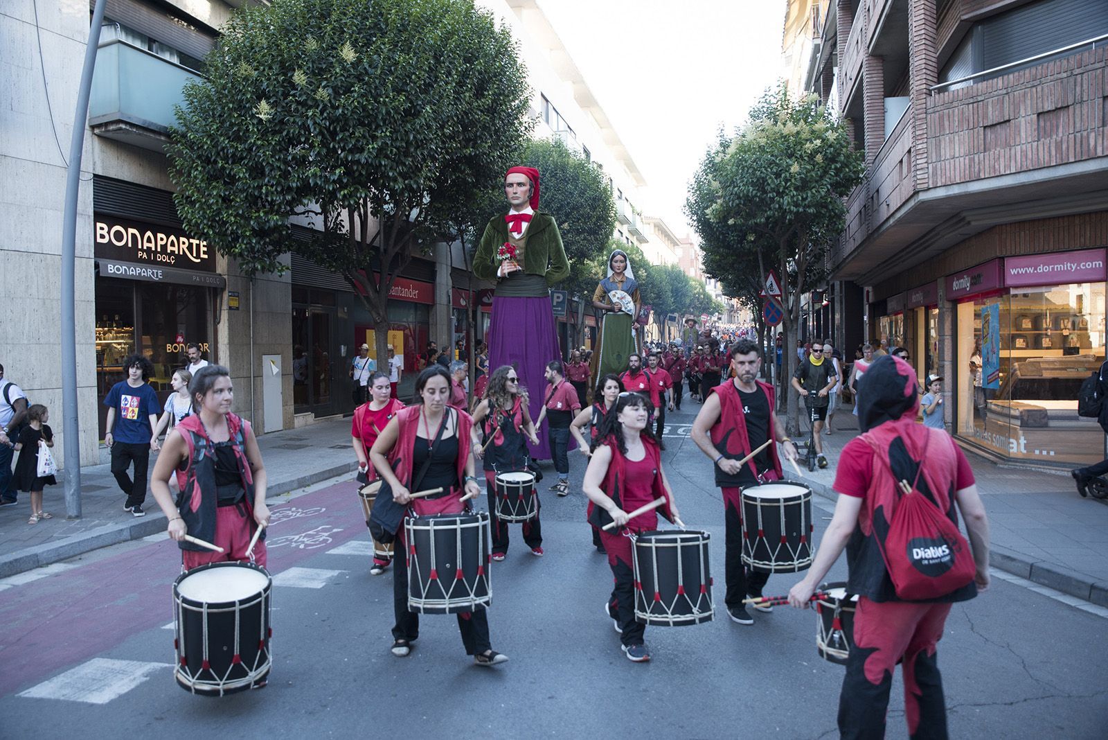 Seguici d'inici de la Festa Major. FOTO: Bernat Millet