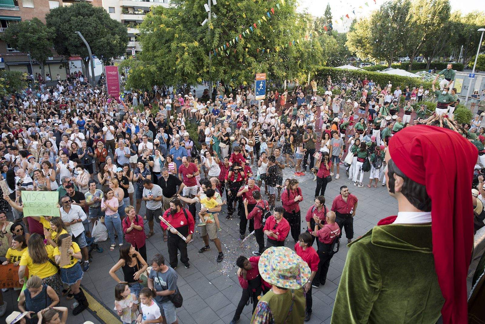 Seguici d'inici de la Festa Major. FOTO: Bernat Millet