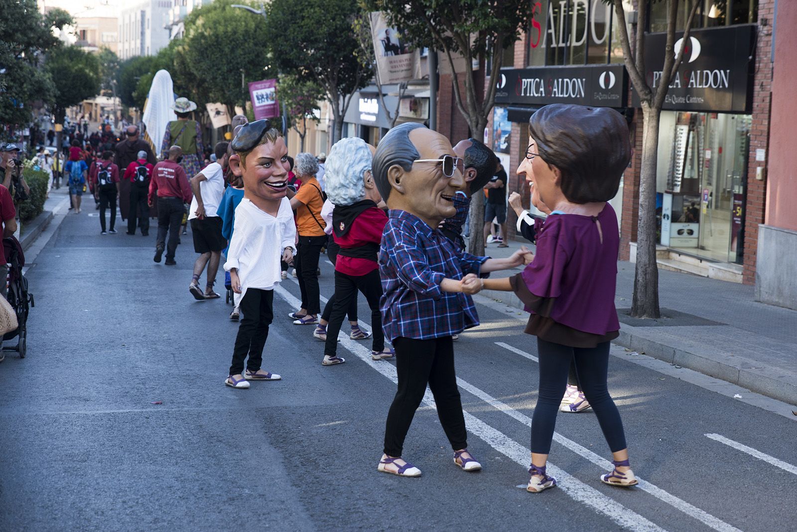 Seguici d'inici de la Festa Major. FOTO: Bernat Millet