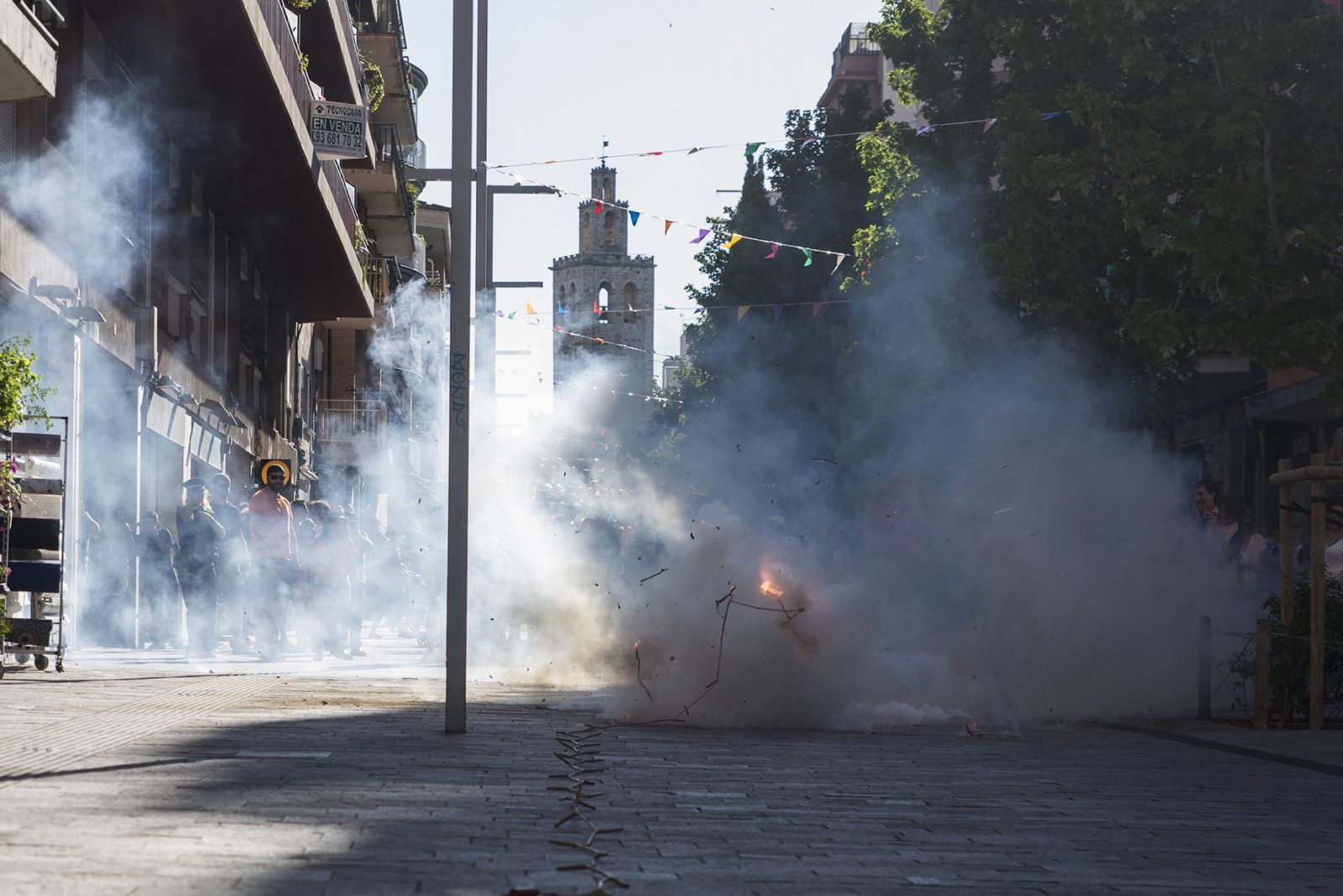 Seguici d'inici de la Festa Major. FOTO: Bernat Millet
