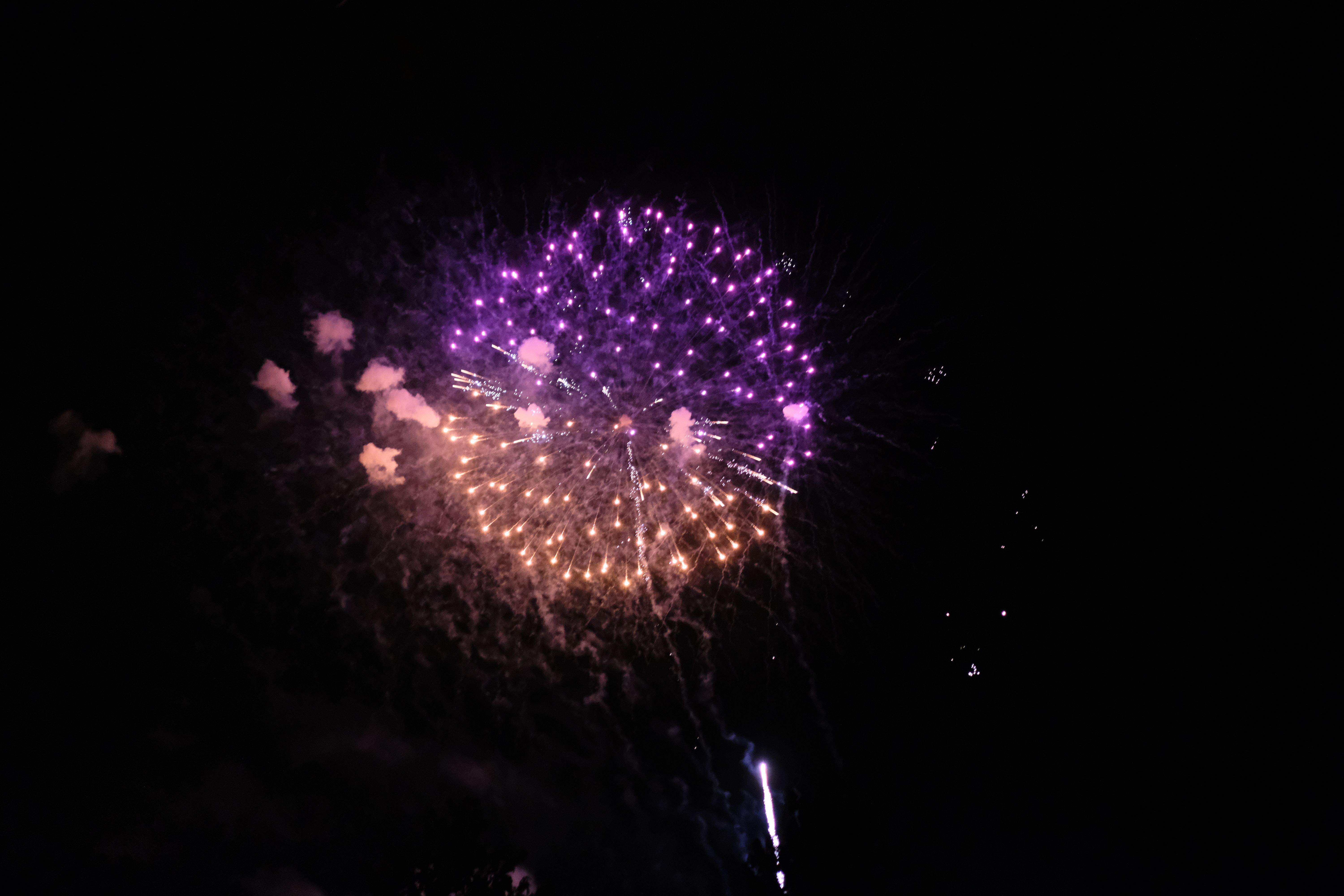 El Castell de Focs ha posat punt final a la Festa Major de Sant Cugat 2022. FOTO: Ale Gómez