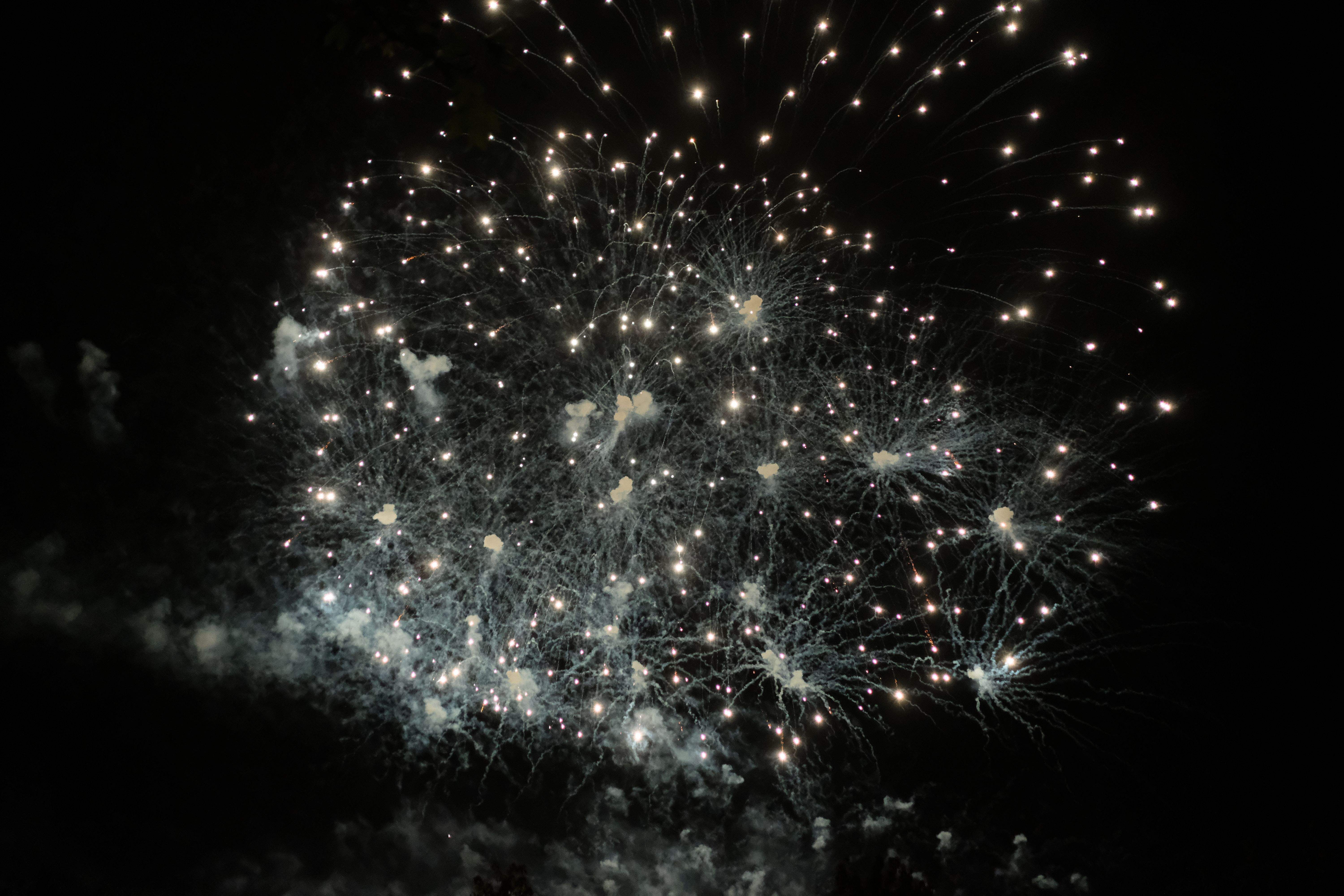 El Castell de Focs ha posat punt final a la Festa Major de Sant Cugat 2022. FOTO: Ale Gómez