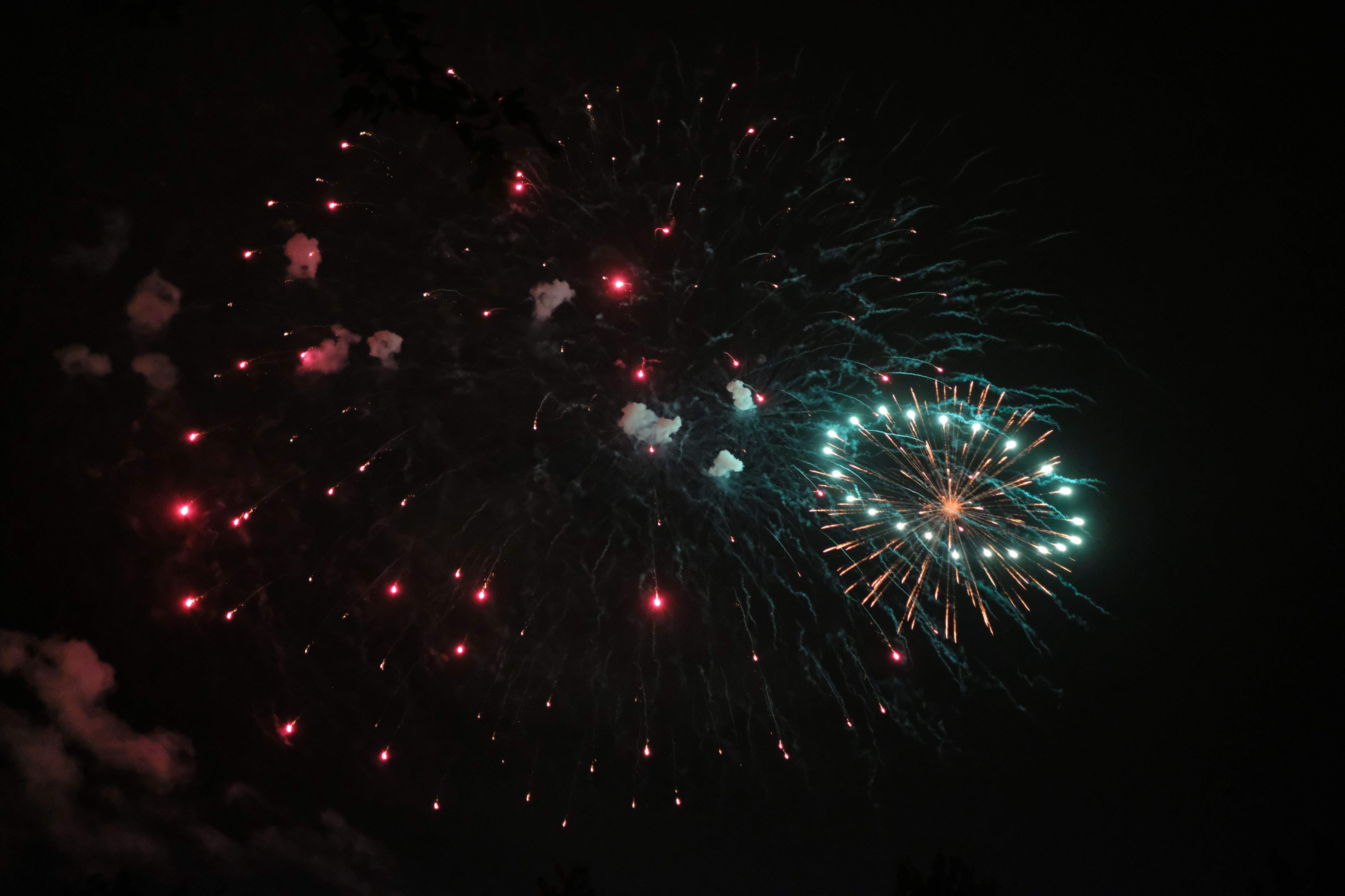 El Castell de Focs ha posat punt final a la Festa Major de Sant Cugat 2022. FOTO: Ale Gómez