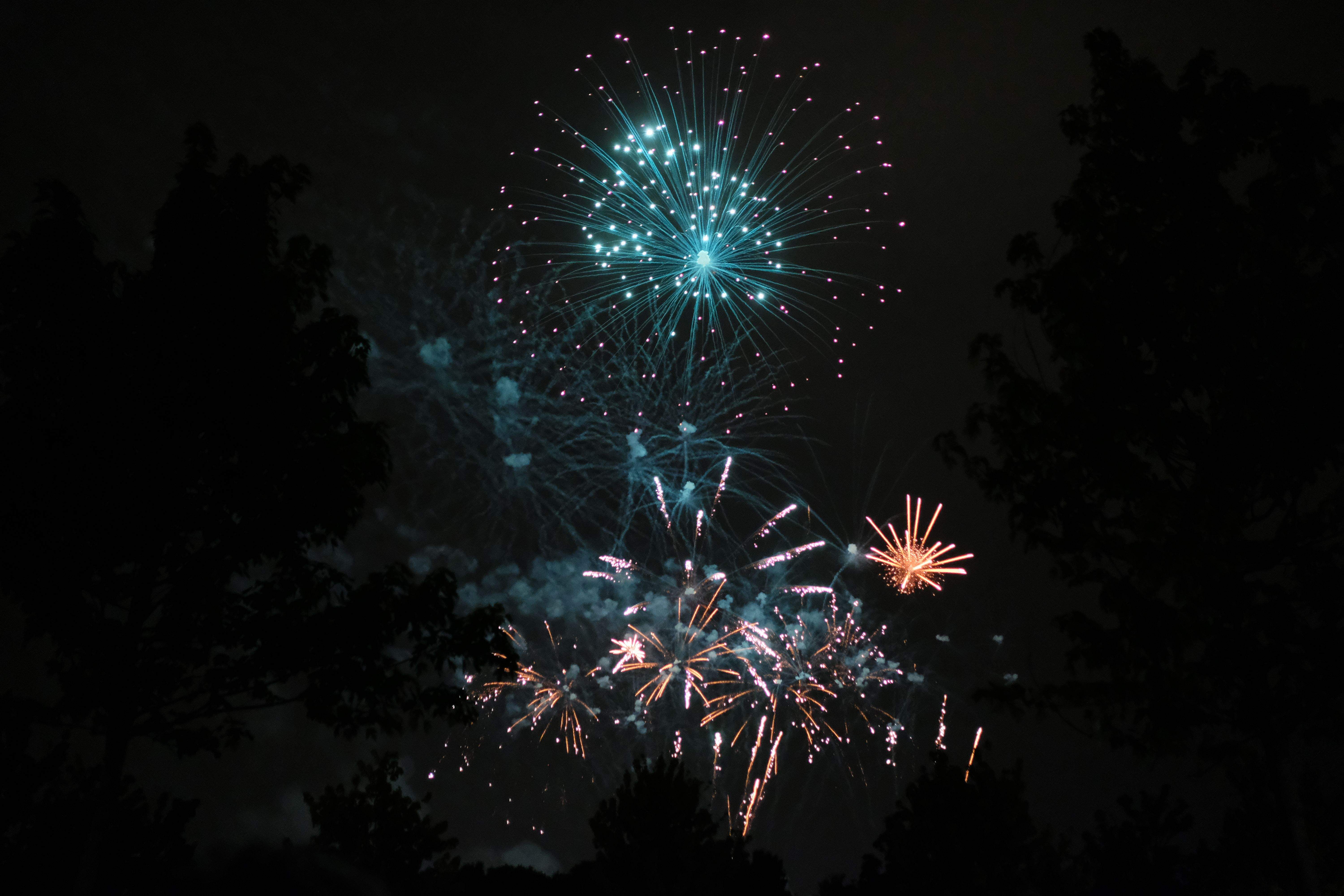 El Castell de Focs ha posat punt final a la Festa Major de Sant Cugat 2022. FOTO: Ale Gómez
