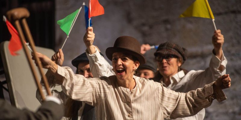 El Bon Soldat Svejk, Lectures a la Fresca 2022. FOTO: Amanda Bernal