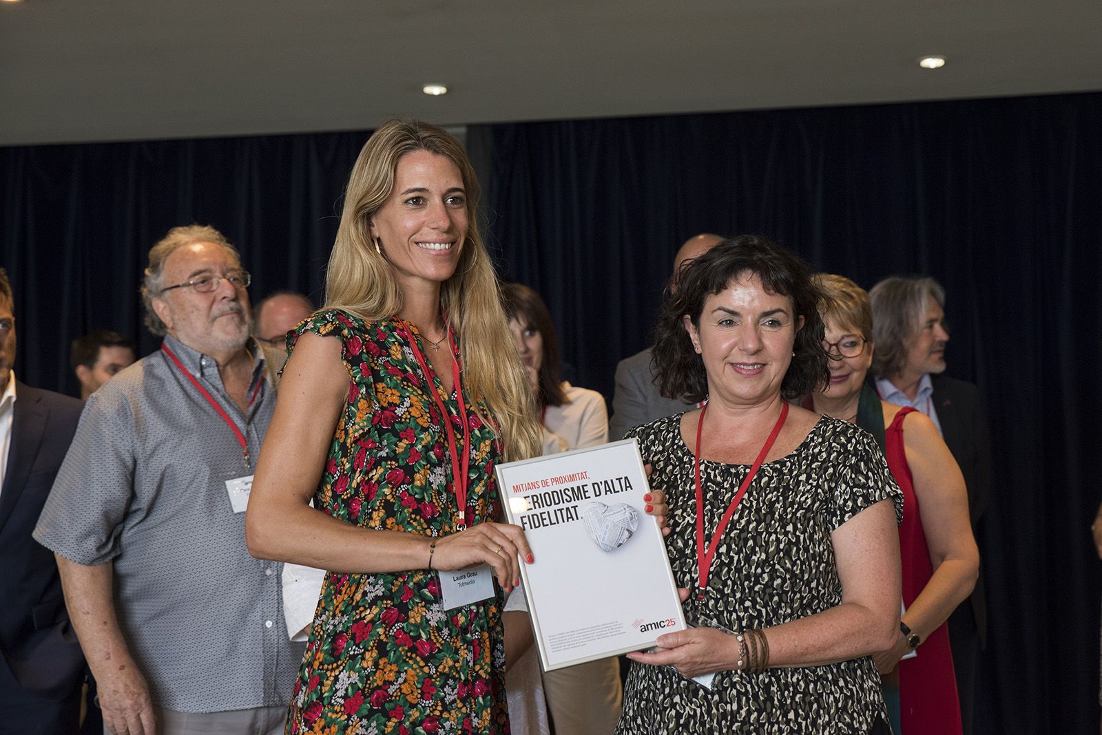 Laura Grau al 25è aniversari de l'AMIC. FOTO: Bernat Millet.