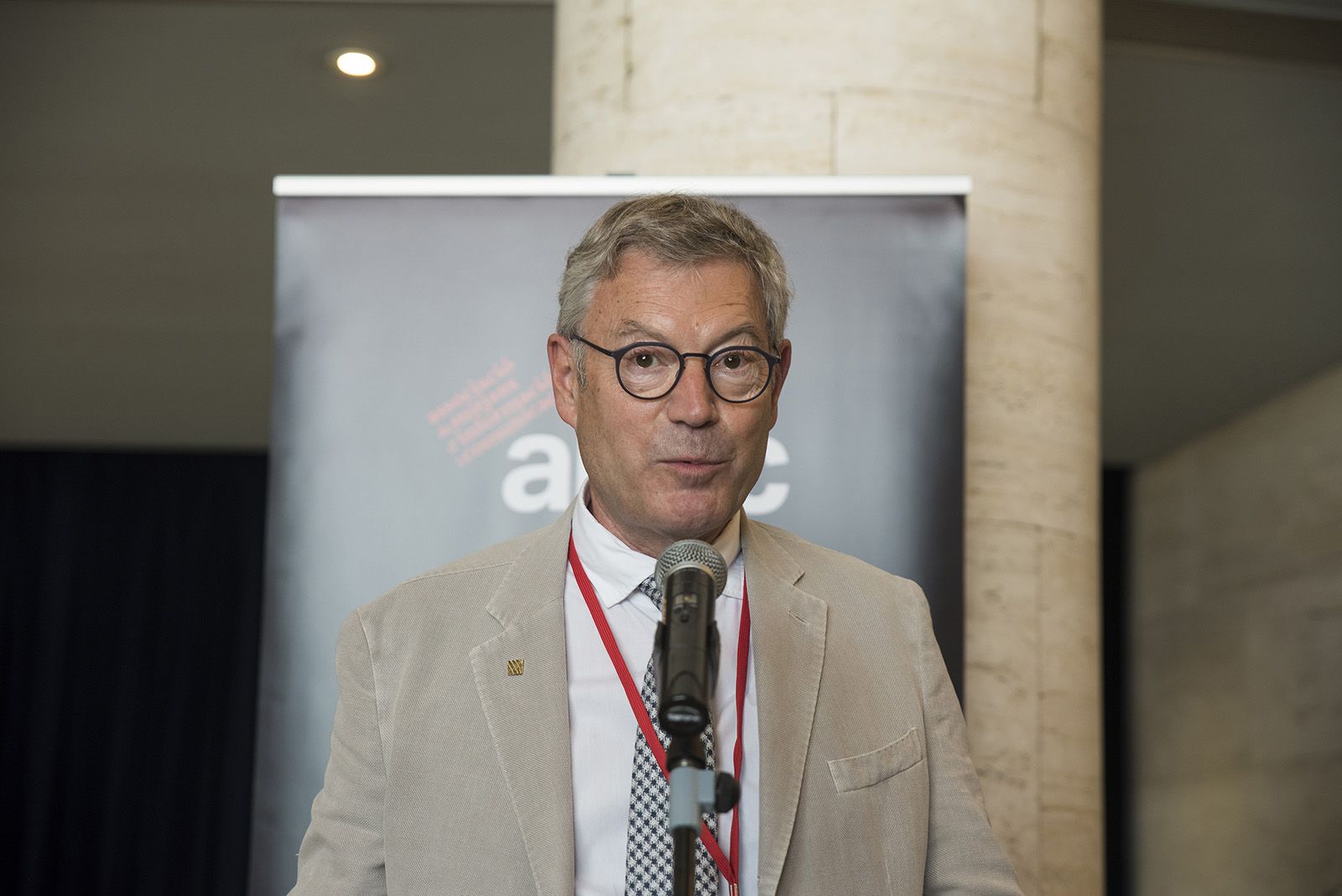 Ramon Grau al 25è aniversari de l'AMIC. FOTO: Bernat Millet.