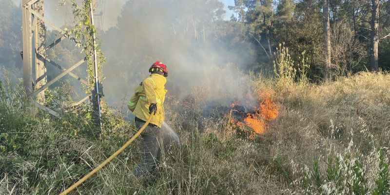 Foc a Can Cadena. FOTO: ADF