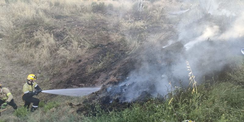 Foc a Can Cadena. FOTO: Cedida