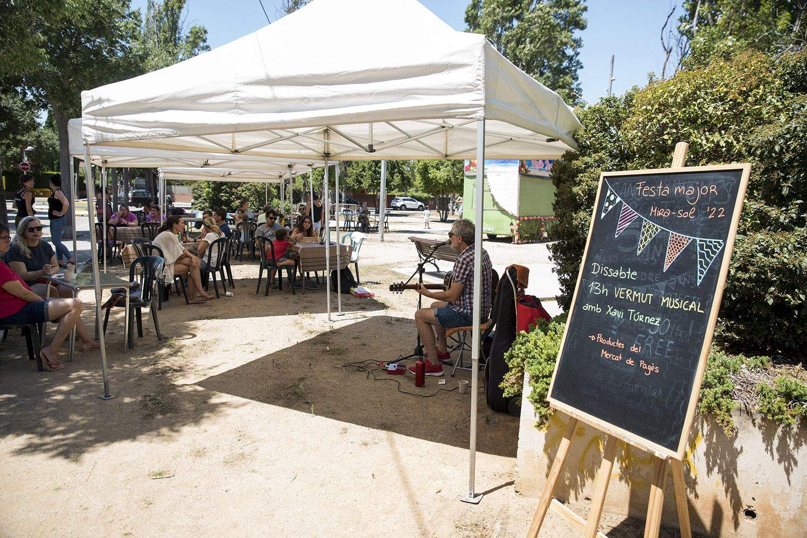 Vermut musical de Festa Major de Mira-Sol. FOTO: Bernat Millet.