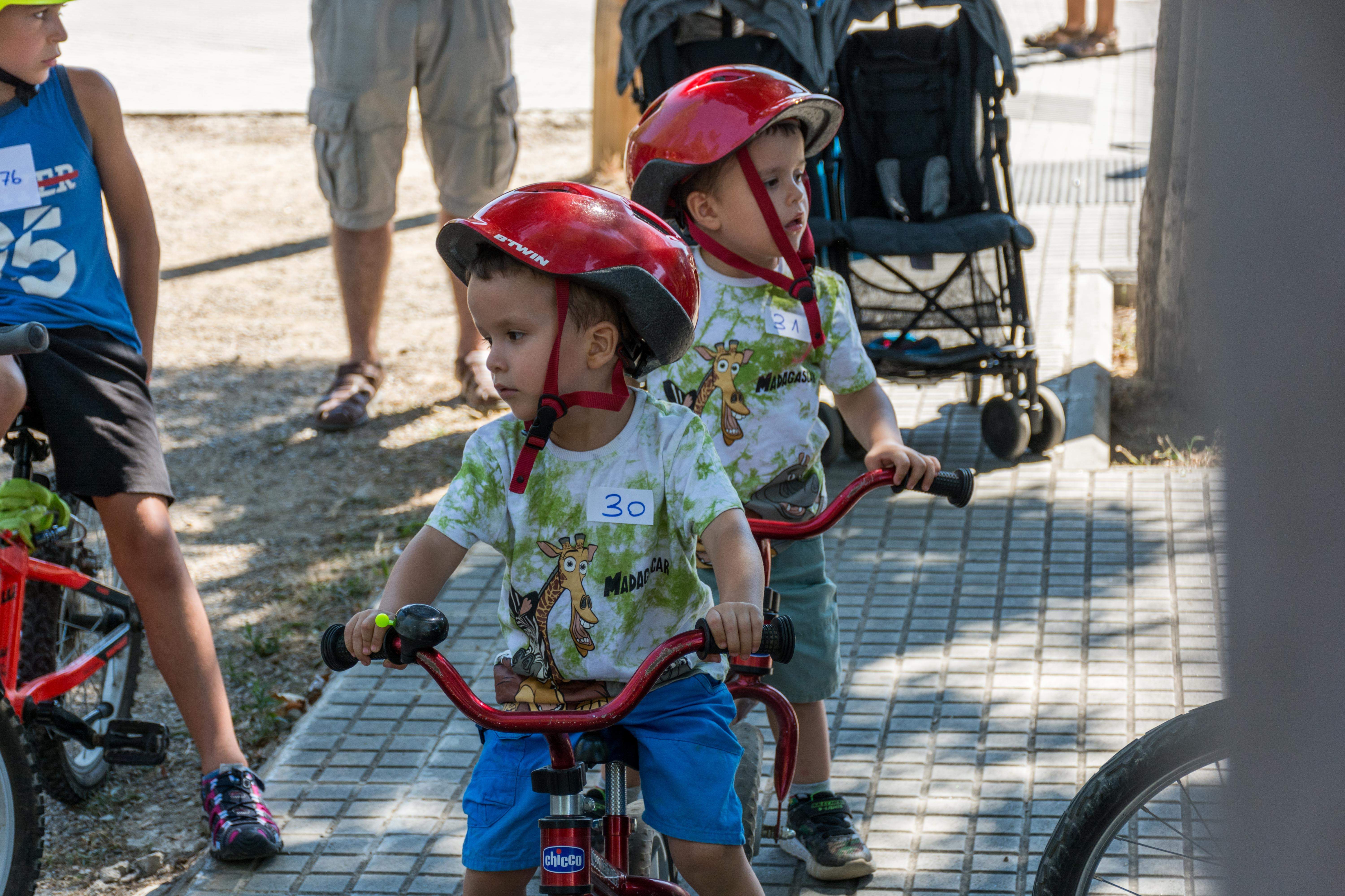 Bicicletada Popular durant la Festa Major de Mira-sol. FOTO: Carmelo Jiménez