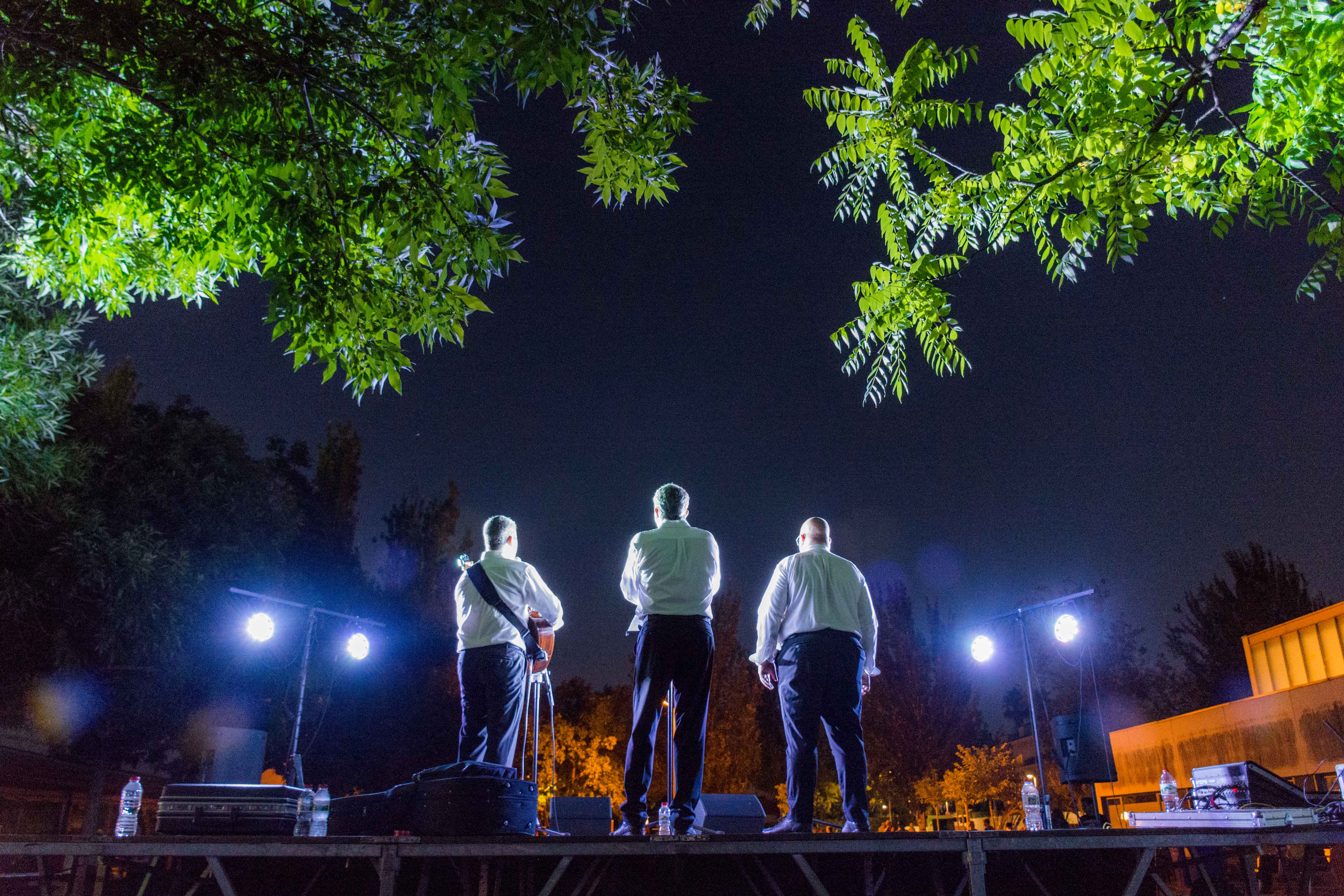 Havaneres amb els Port Bo i rom cremat durant la Festa Major de Mira-sol. FOTO: Carmelo Jiménez