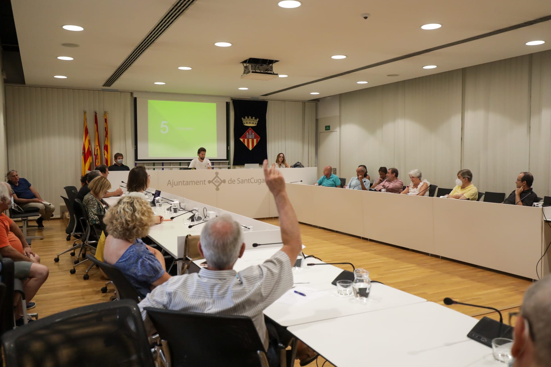 Consell de Ciutat del juliol de 2022. FOTO: Ajuntament