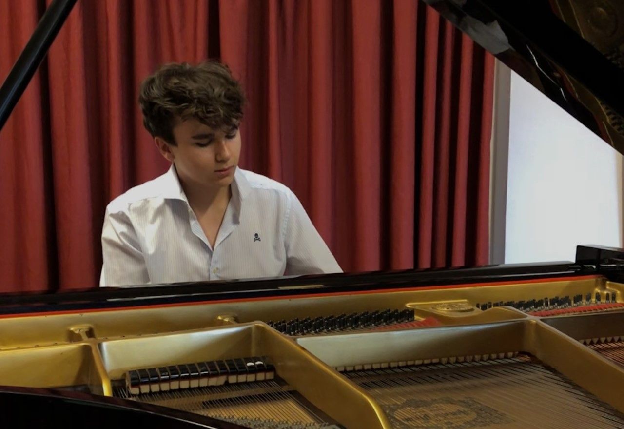 Adrià Saz, el santcugatenc amb la millor nota de selectivitat FOTO: Cedida