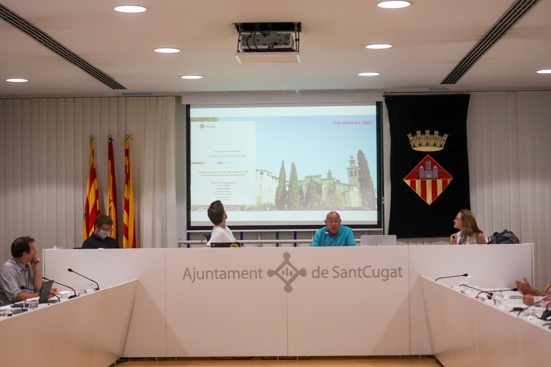 Robert Savé, membre de la comissió Model de Ciutat. FOTO: Ajuntament