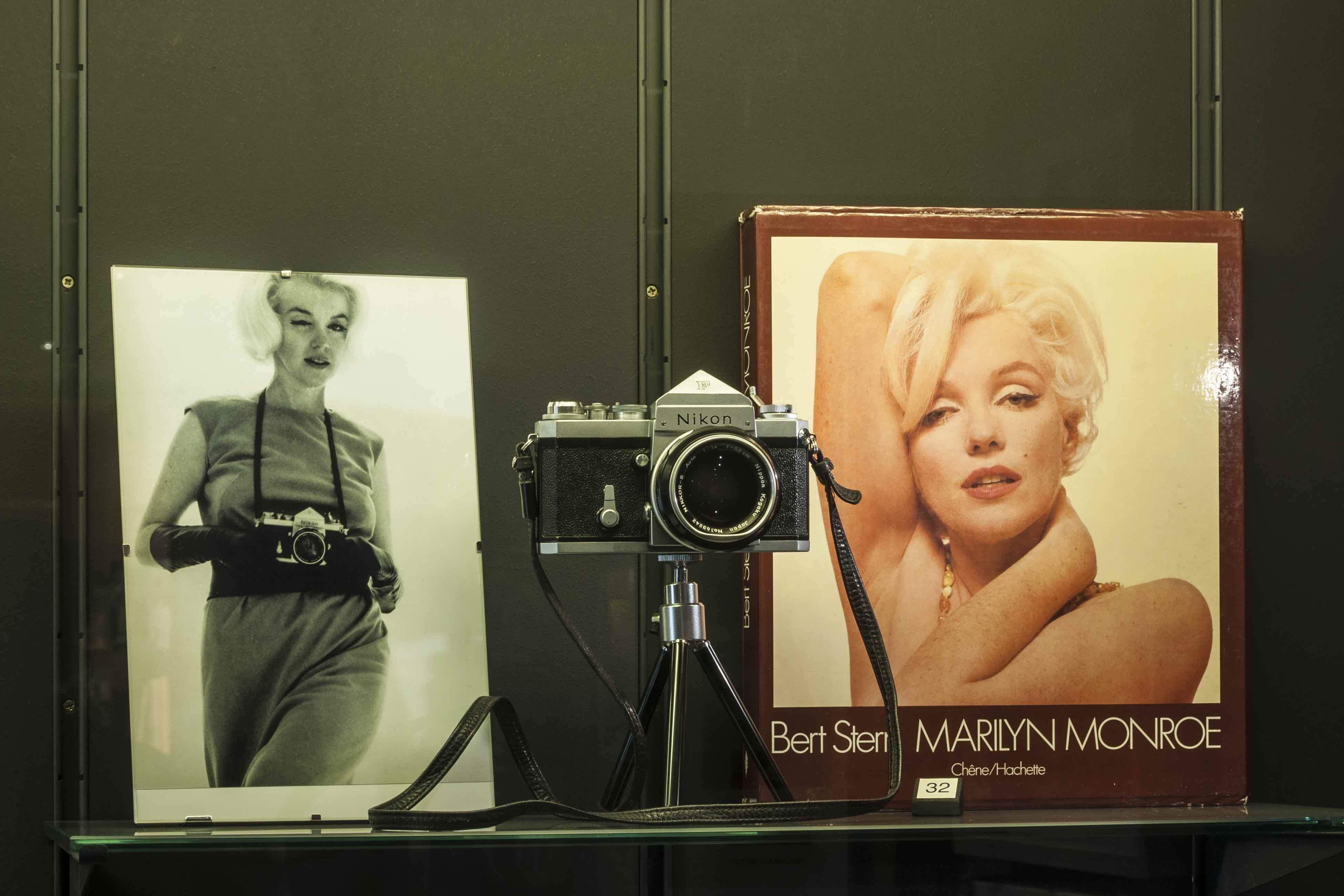 Exposició 60 anys de la mort de Marilyn FOTO: Cedida