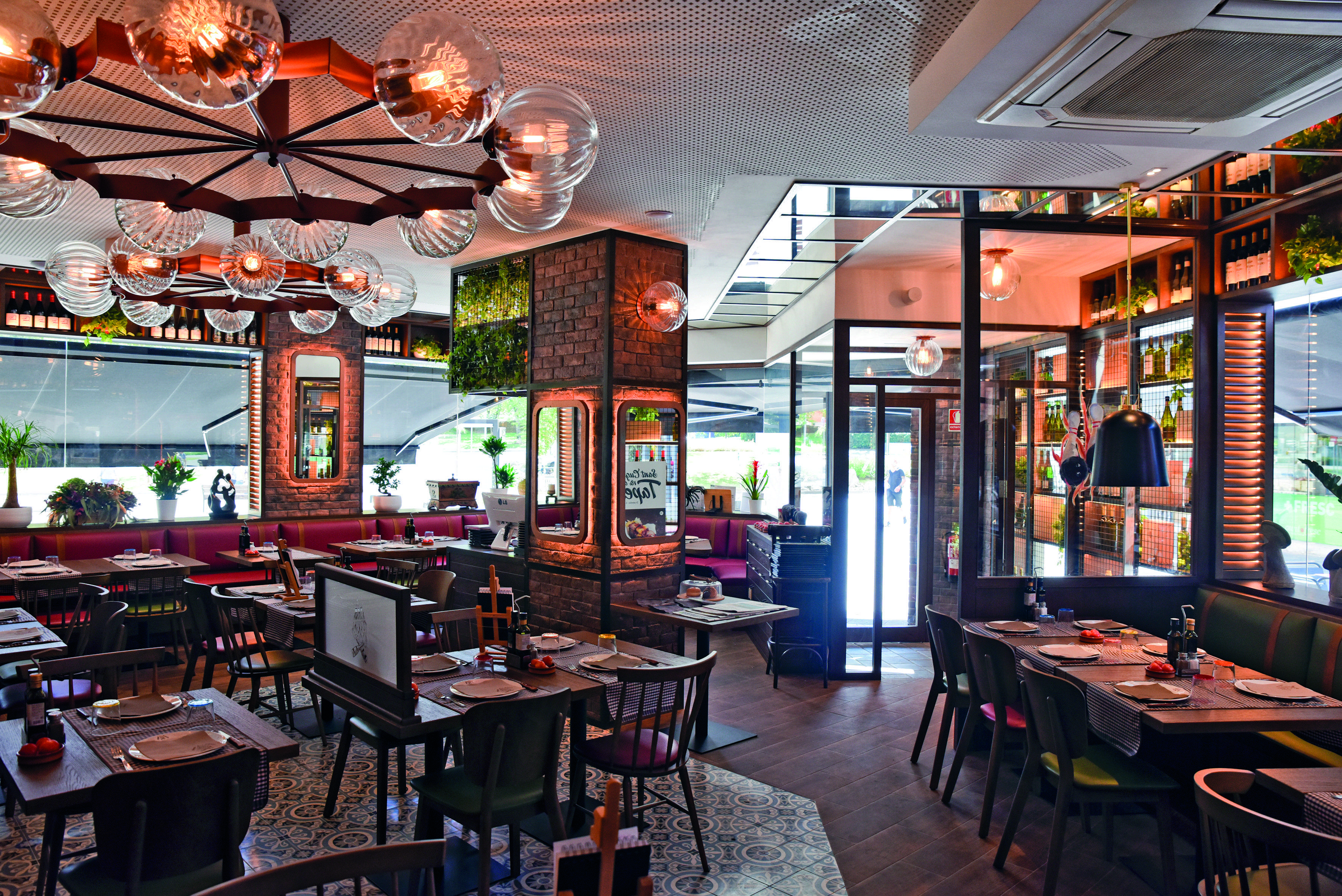 'La Flama de la Bolera' amplia l'oferta del mític restaurant de Sant Cugat, 'La Bolera'.  FOTO: Cedida