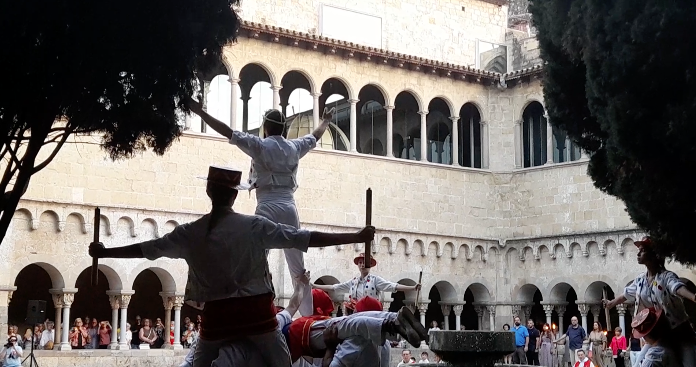 Sant Cugat rendeix homenatge al seu màrtir en el dia del seu santoral. FOTO: Cristina Cabasés