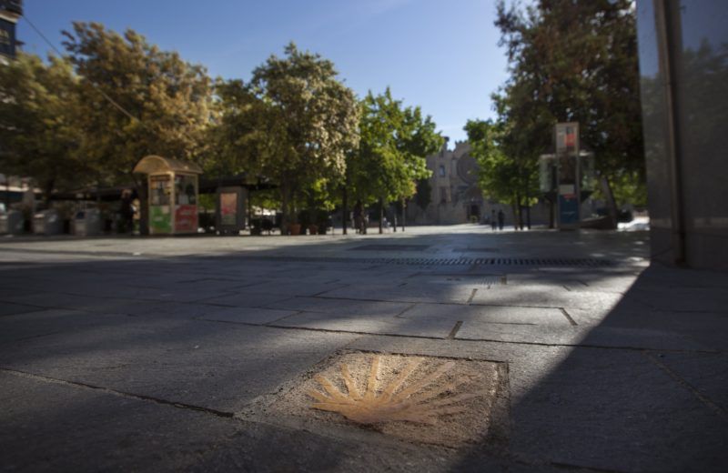 Camino de Santiago al seu pas per Sant Cugat FOTO: Visit Sant Cugat 