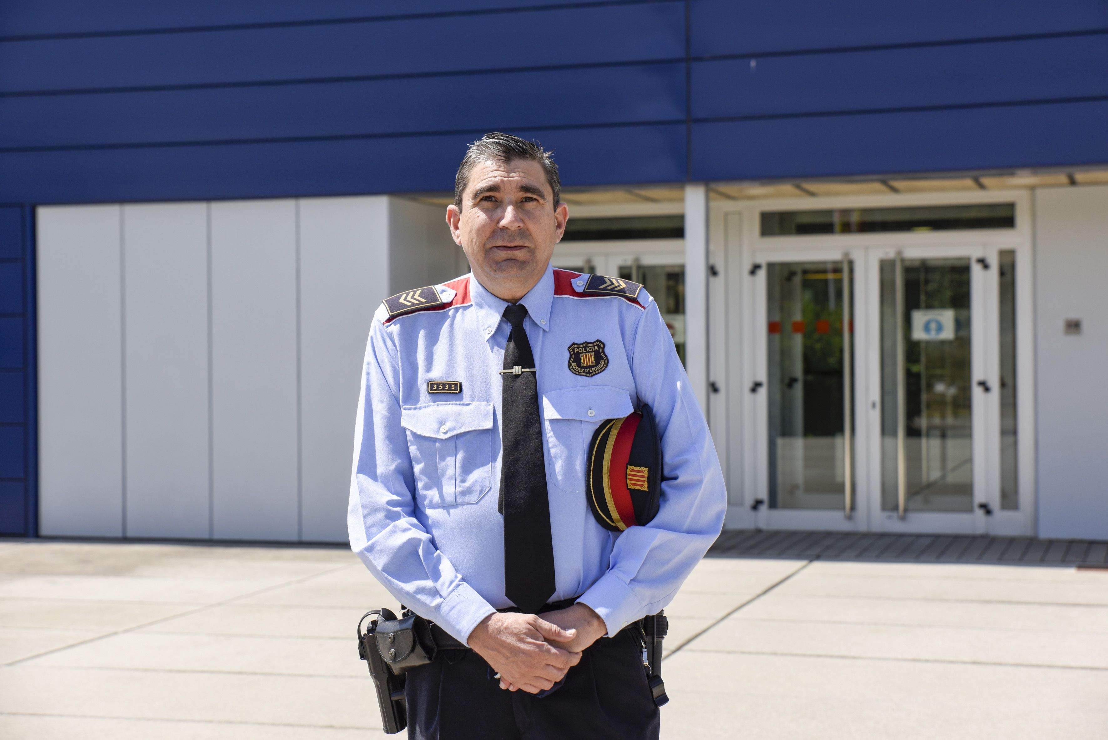Manel Rodriguez, cap de la comissaria Mossos d'Esquadra Sant Cugat. FOTO: TOT Sant Cugat