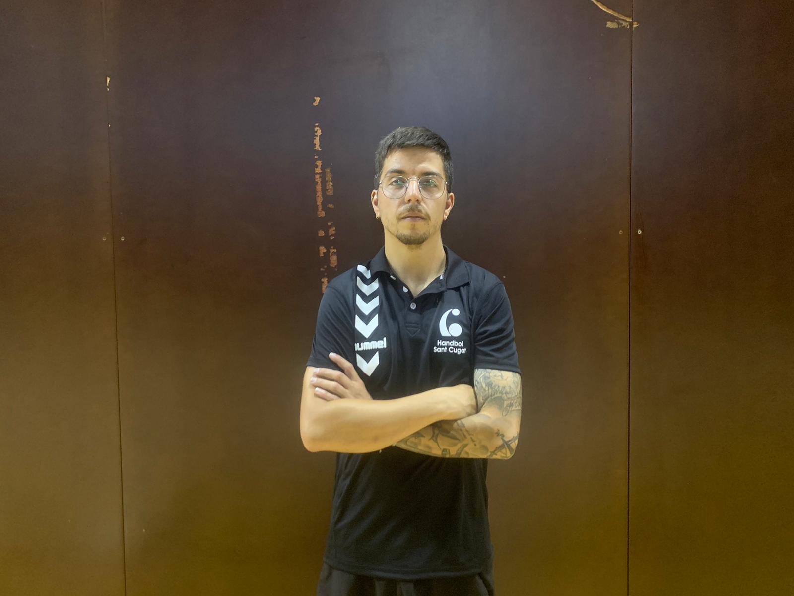 Marc González entrenarà per segon any al femení del Club Handbol Sant Cugat. FOTO: CH Sant Cugat
