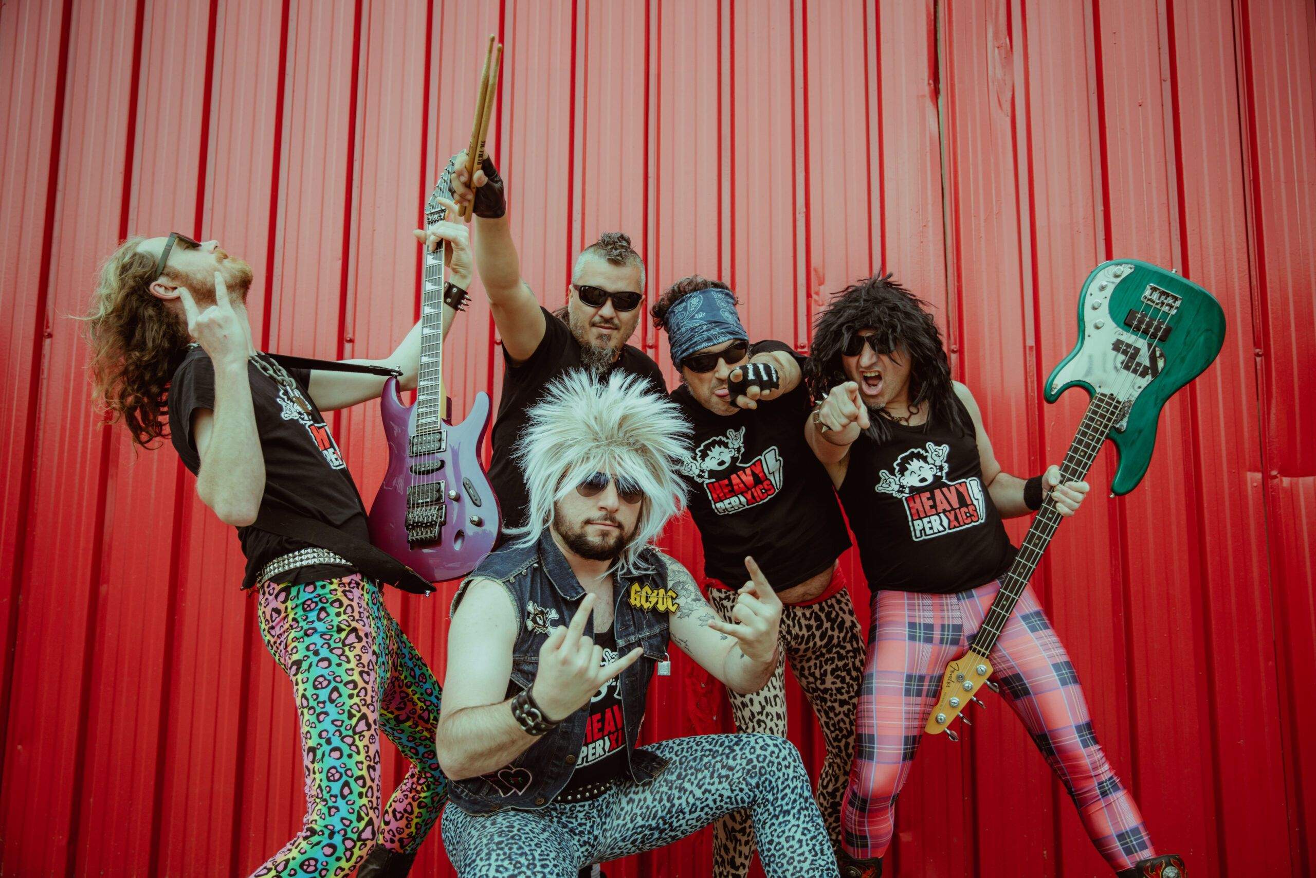 El grup 'Heavy per xics' participarà a la festa popular del Petits Camaleons 2022. FOTO: Cedida