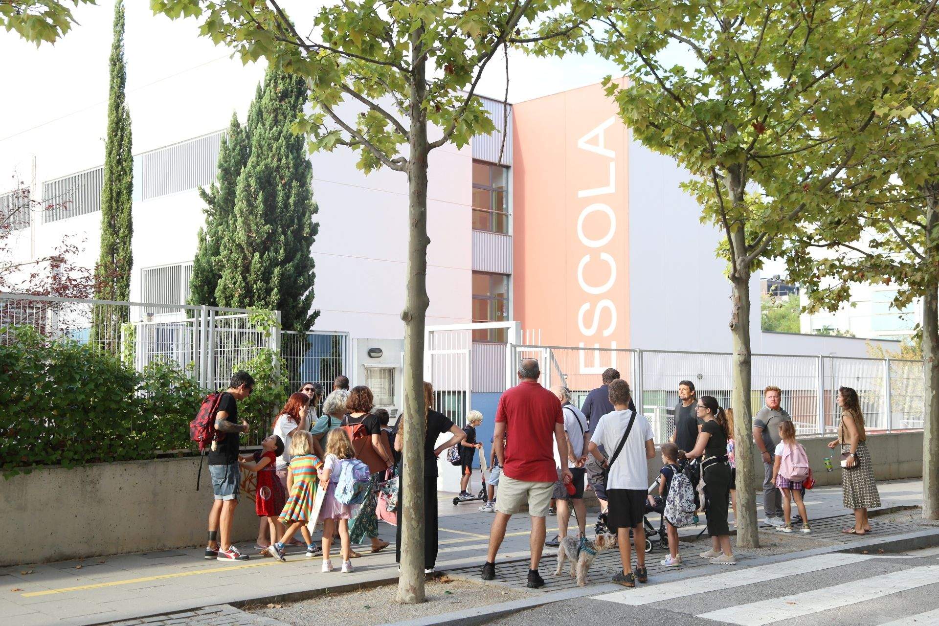 Inici del curs escolar a l'Escola Ciutat Alba. FOTO: Anna Bassa