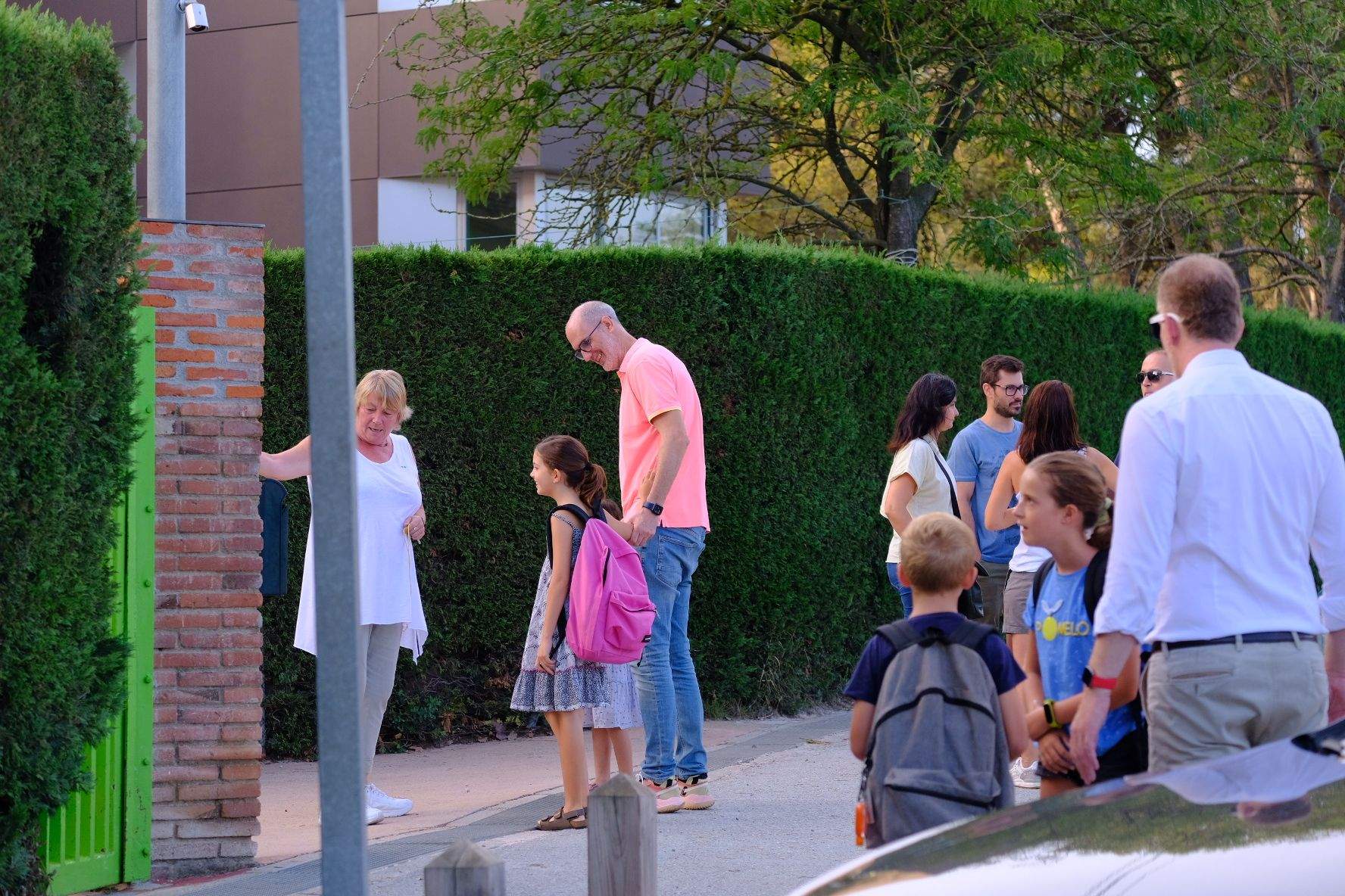 Inici del curs escolar a l'Escola Avenç. FOTO: Ale Gómez