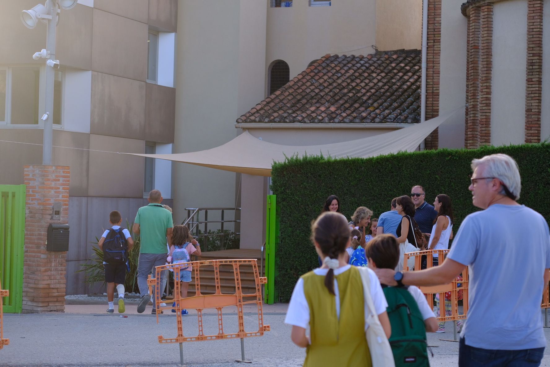 Inici del curs escolar a l'Escola Avenç. FOTO: Ale Gómez