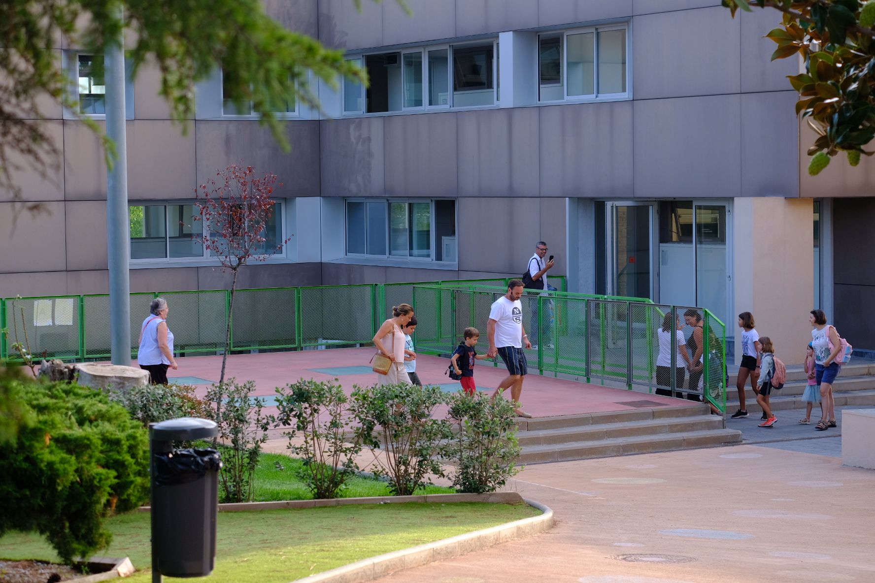 Inici del curs escolar a l'Escola Avenç. FOTO: Ale Gómez