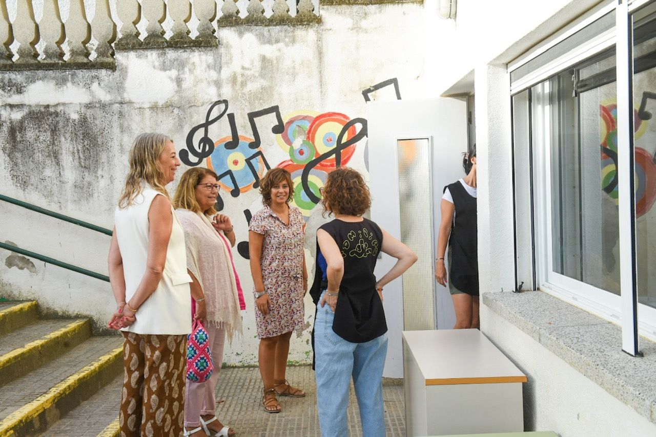 Inici del curs escolar a l'Escola La Floresta. FOTO: Ajuntament