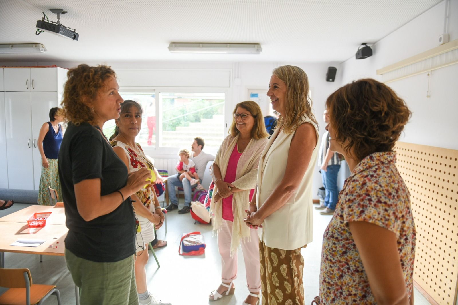 Inici del curs escolar a l'Escola La Floresta. FOTO: Ajuntament