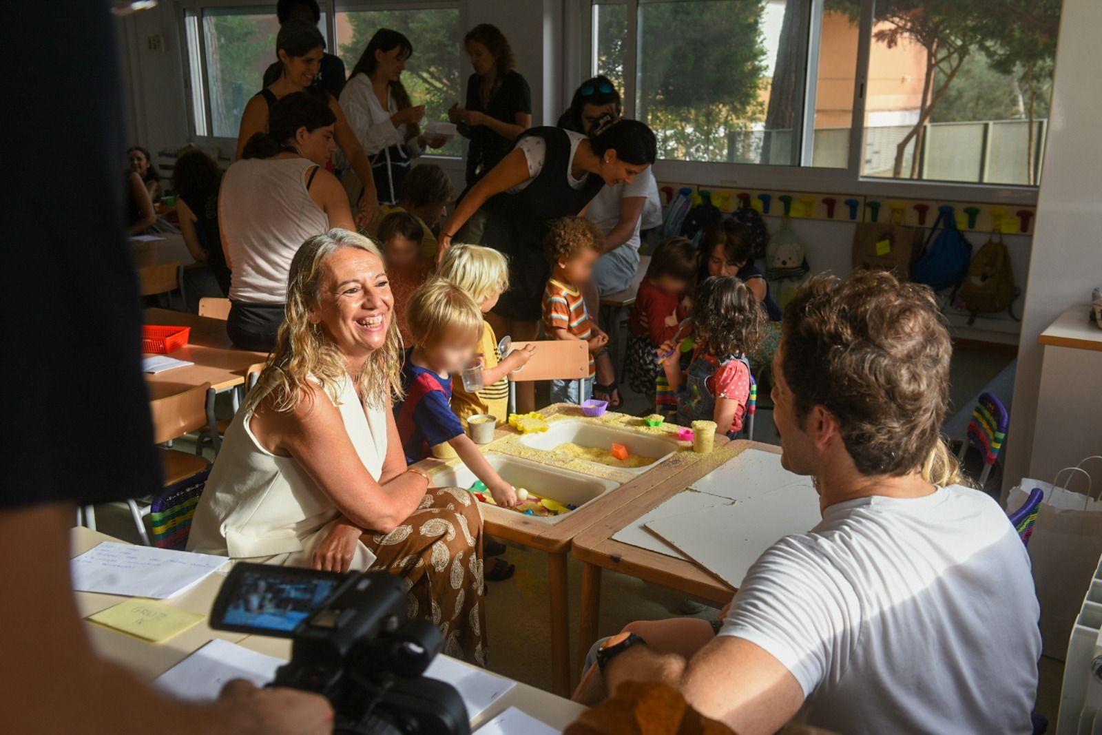 Inici del curs escolar a l'Escola La Floresta. FOTO: Ajuntament