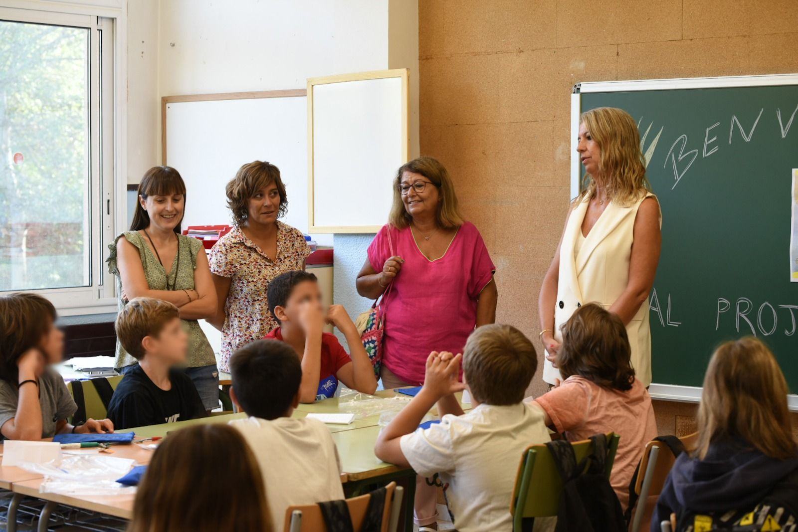 Inici del curs escolar a l'Escola La Floresta. FOTO: Ajuntament