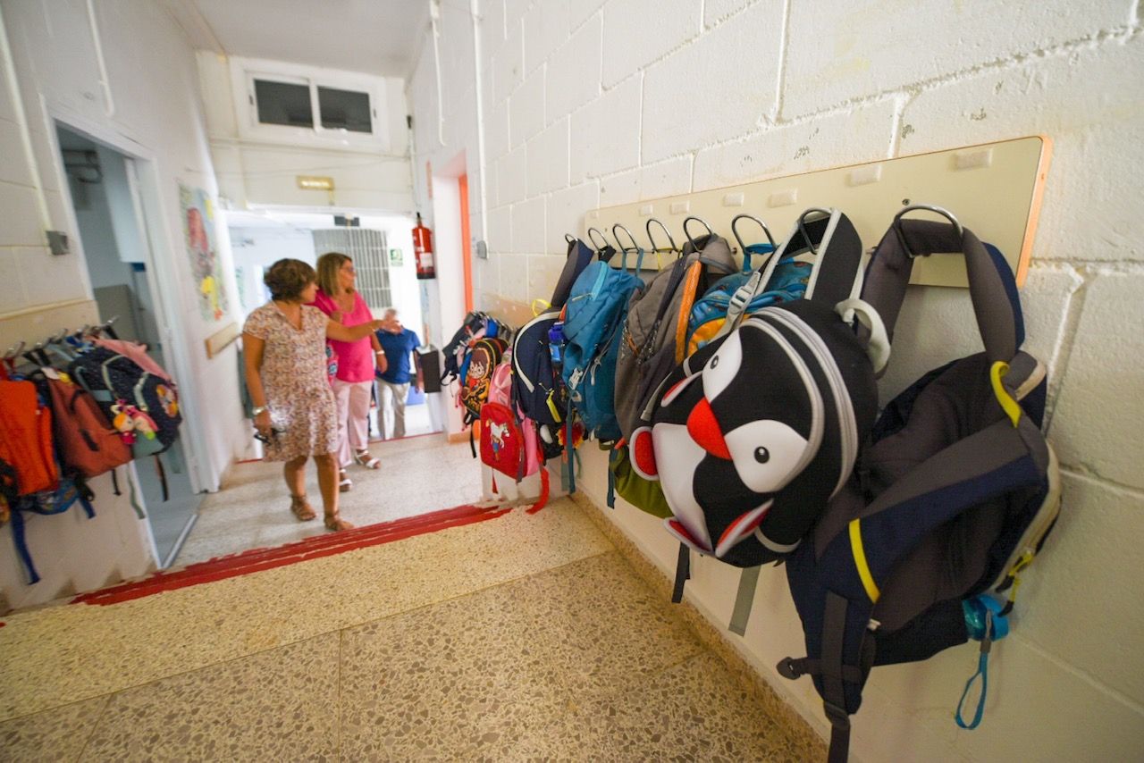 Inici del curs escolar a l'Escola La Floresta. FOTO: Ajuntament