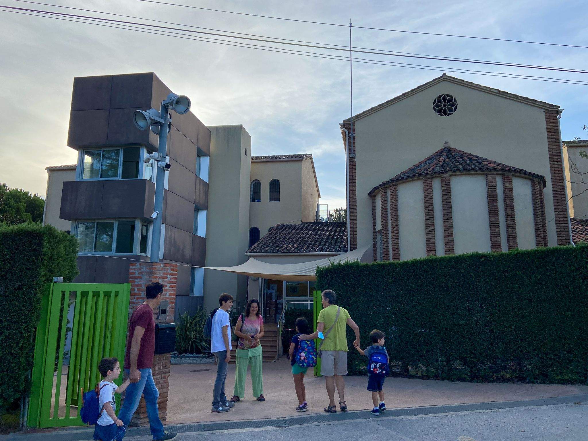 Inici del curs escolar a l'Escola Avenç. FOTO: Ale Gómez