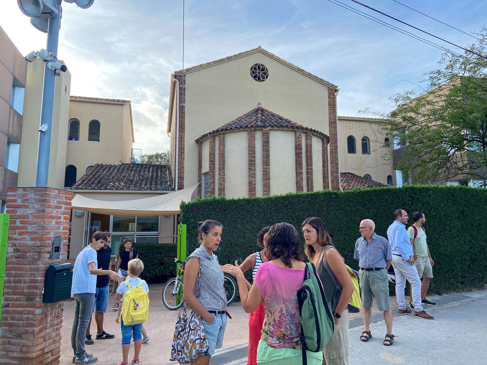 Inici del curs escolar a l'Escola Avenç. FOTO: Ale Gómez