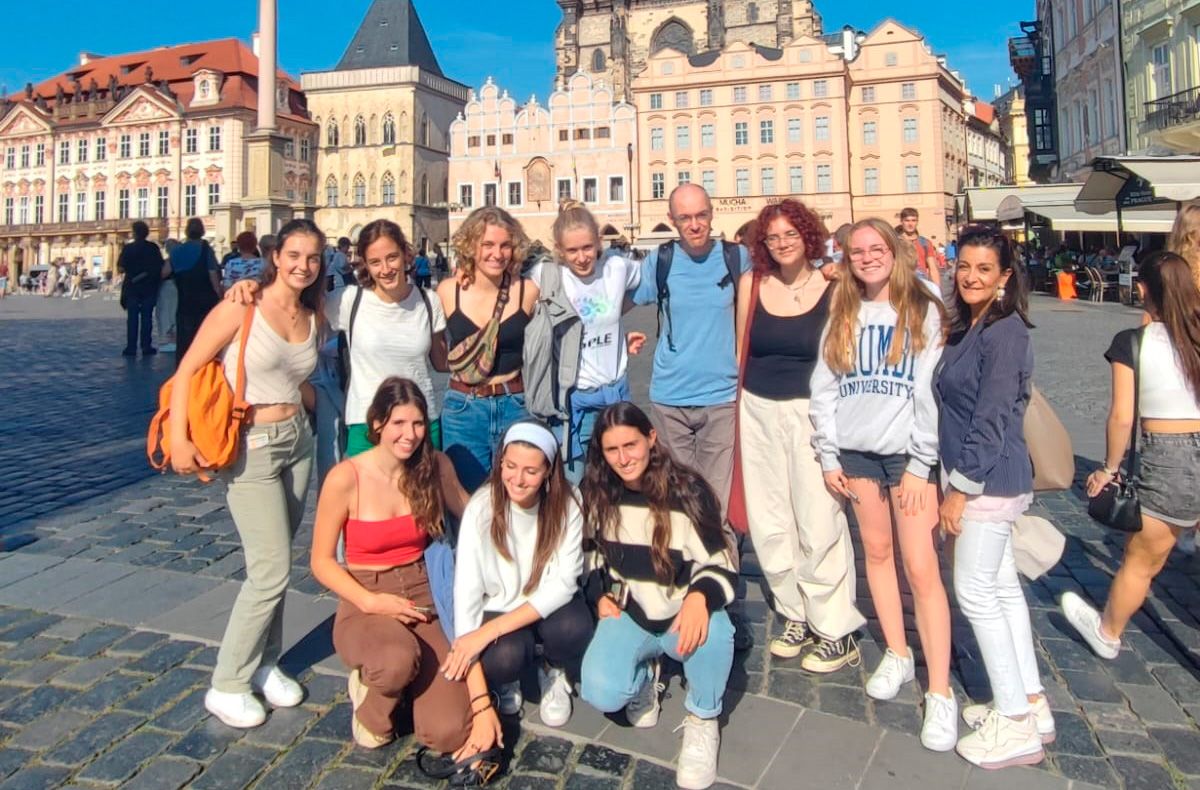 La Coral Jove Fusió en el seu intercanvi a Txèquia. FOTO: Cedida