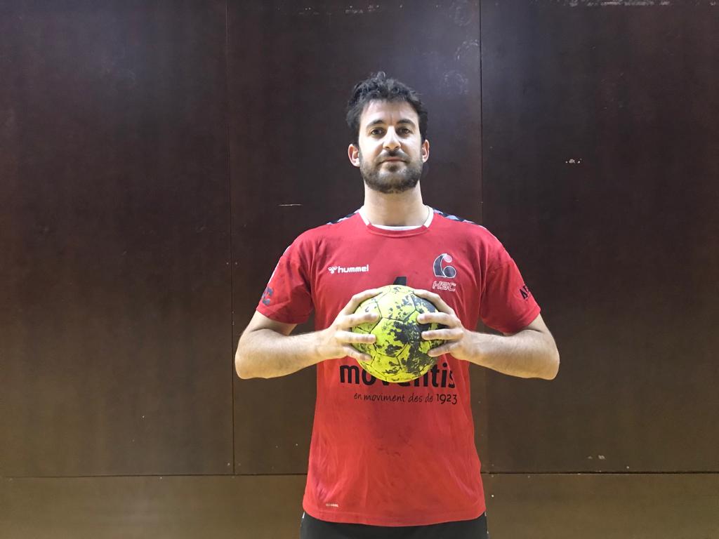 Adrià León ha estat tota la vida defensant la samarreta del CH Sant Cugat. FOTO: Cedida