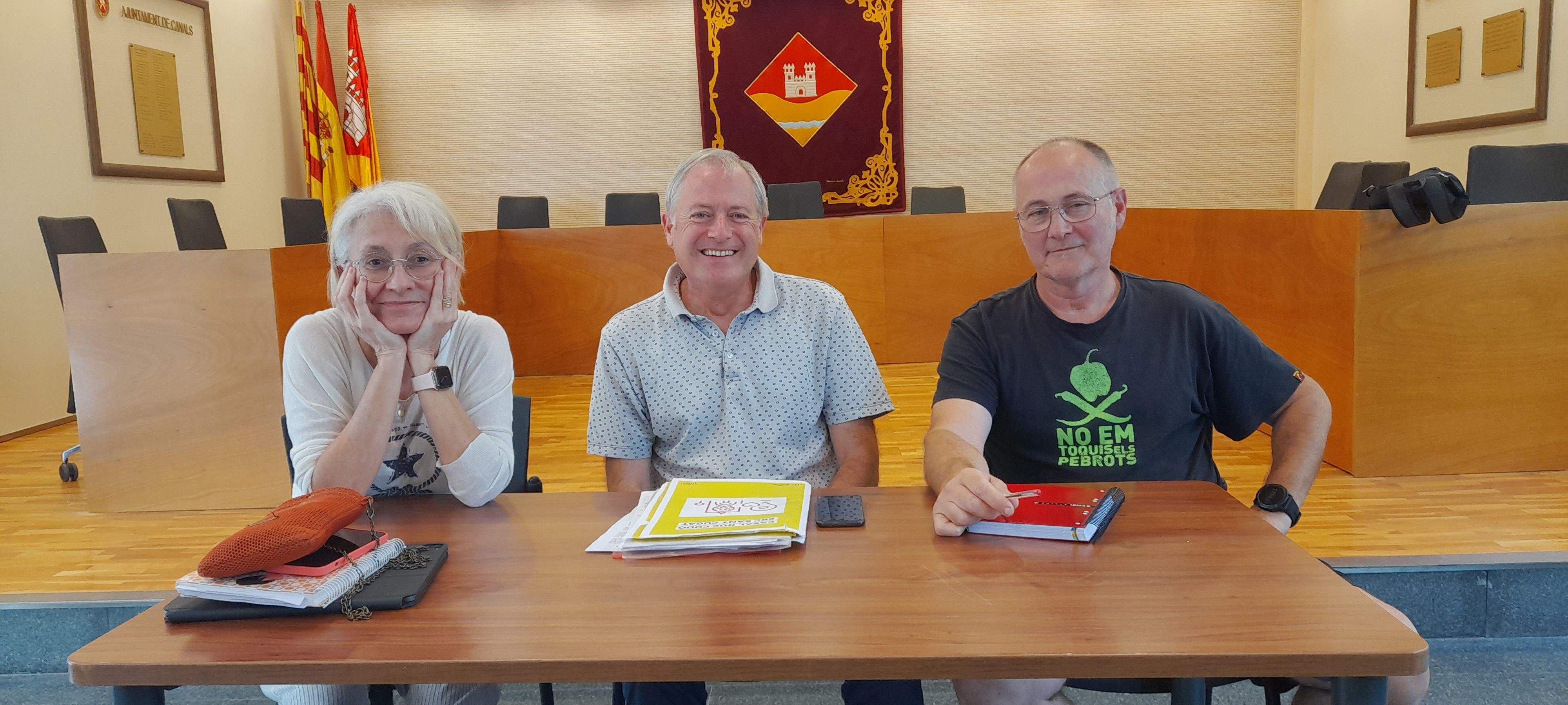 Susanna Casta, Ramon Segura i Ferran Margineda. FOTO: Cristina Cabasés