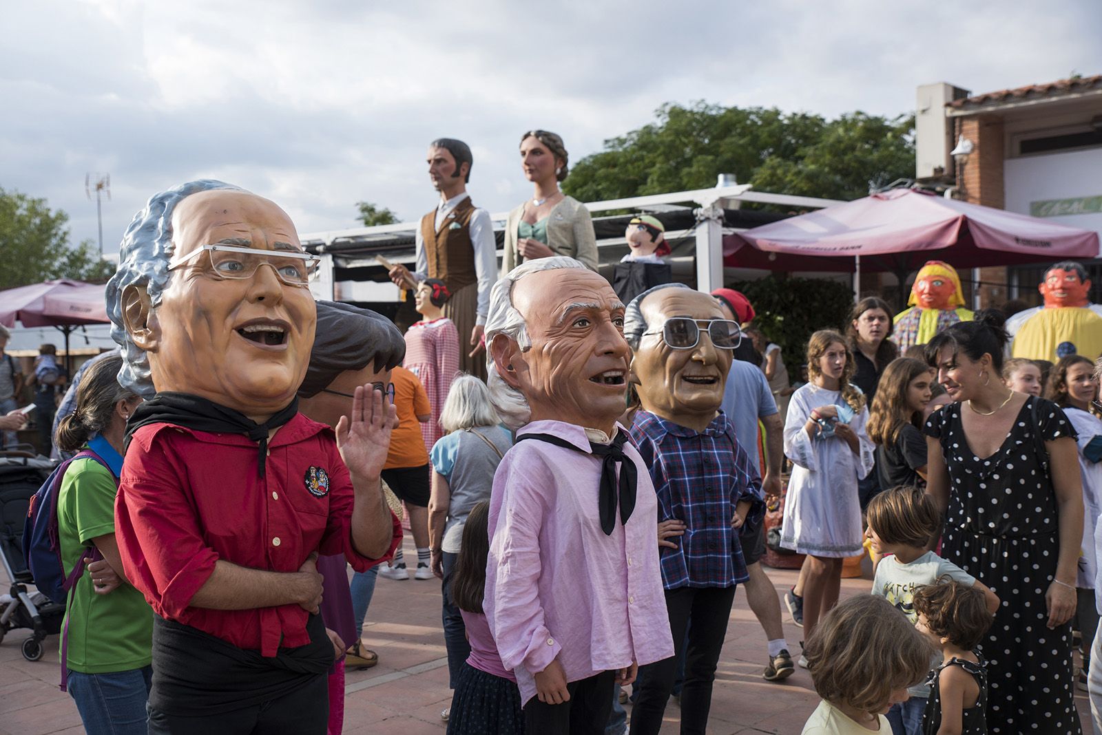 Ballada de Gegants i presentació oficial dels Gegants de Valldoreix durant la Festa Major de Valldoreix . FOTO: Bernat Millet.
