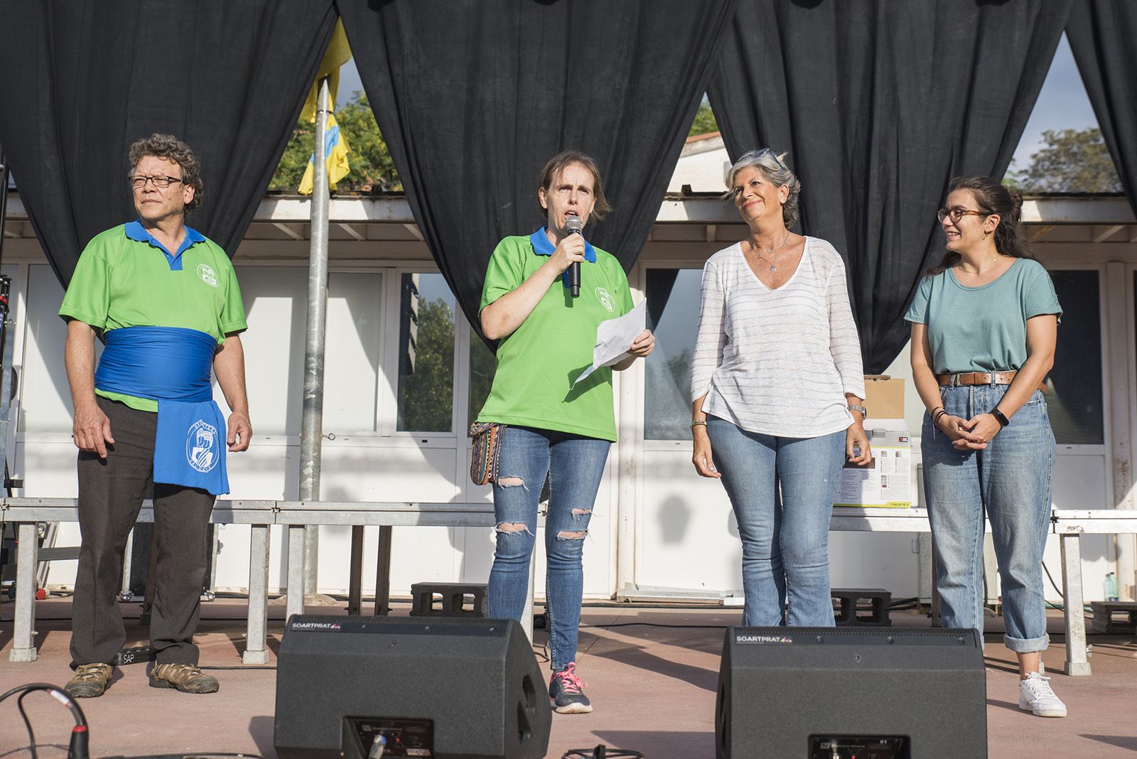 Ballada de Gegants i presentació oficial dels Gegants de Valldoreix durant la Festa Major de Valldoreix . FOTO: Bernat Millet.